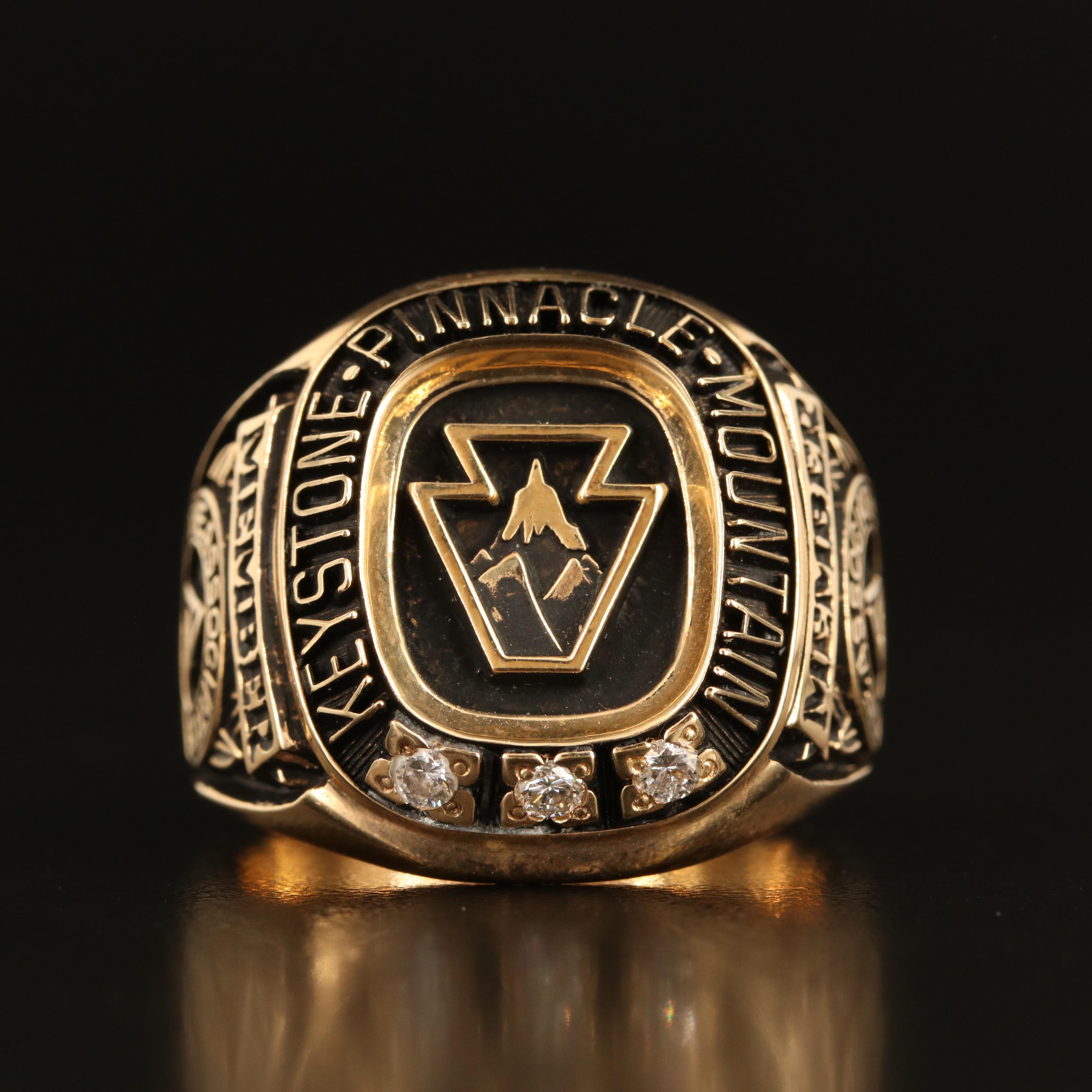 14K 0.15 CTW Diamond "The Associates" Member Ring