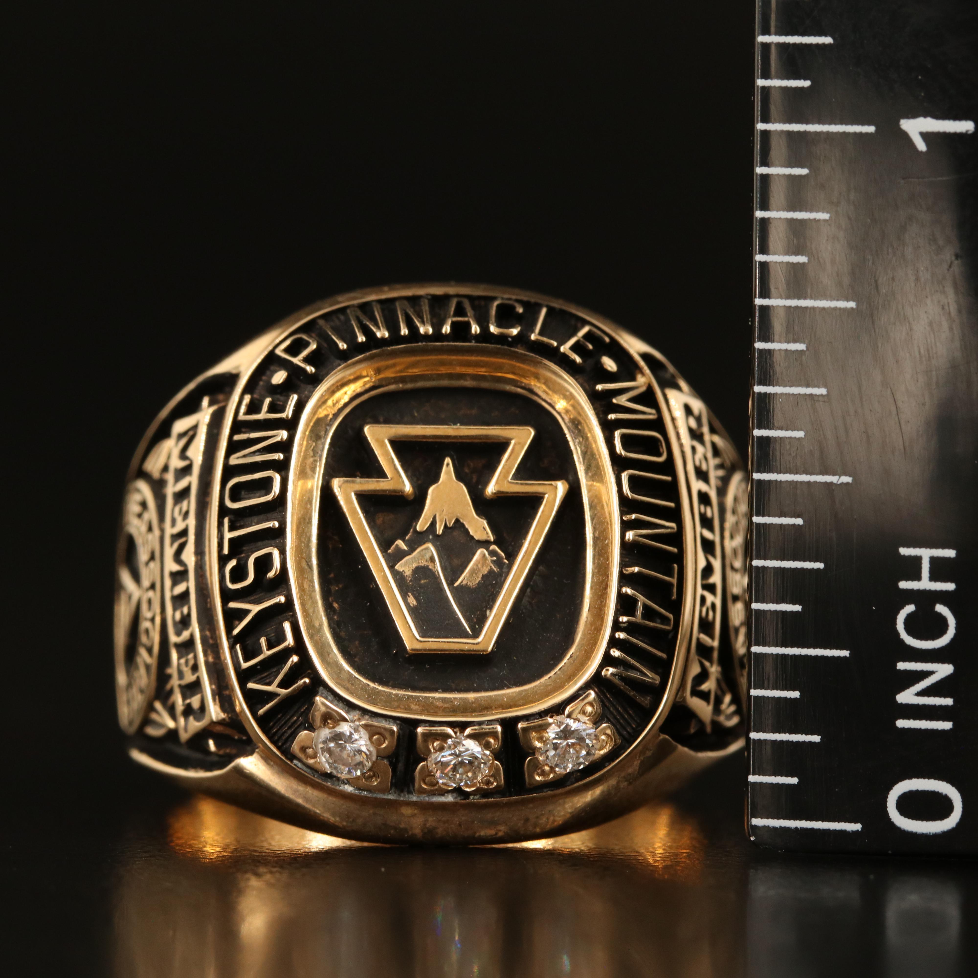 14K 0.15 CTW Diamond "The Associates" Member Ring