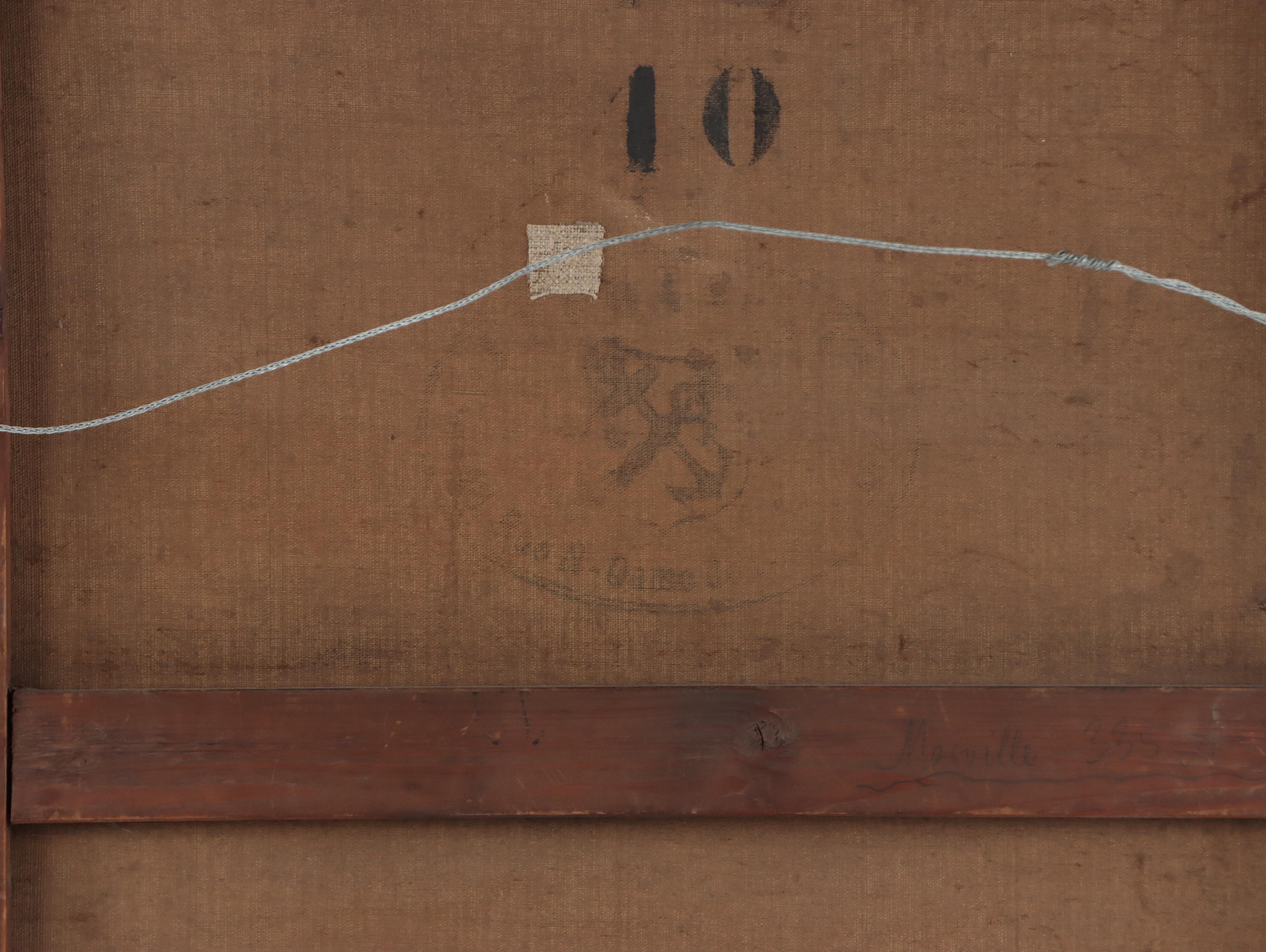 Painting of Countryside Landscape Attributed to Henri-Joseph Harpignies