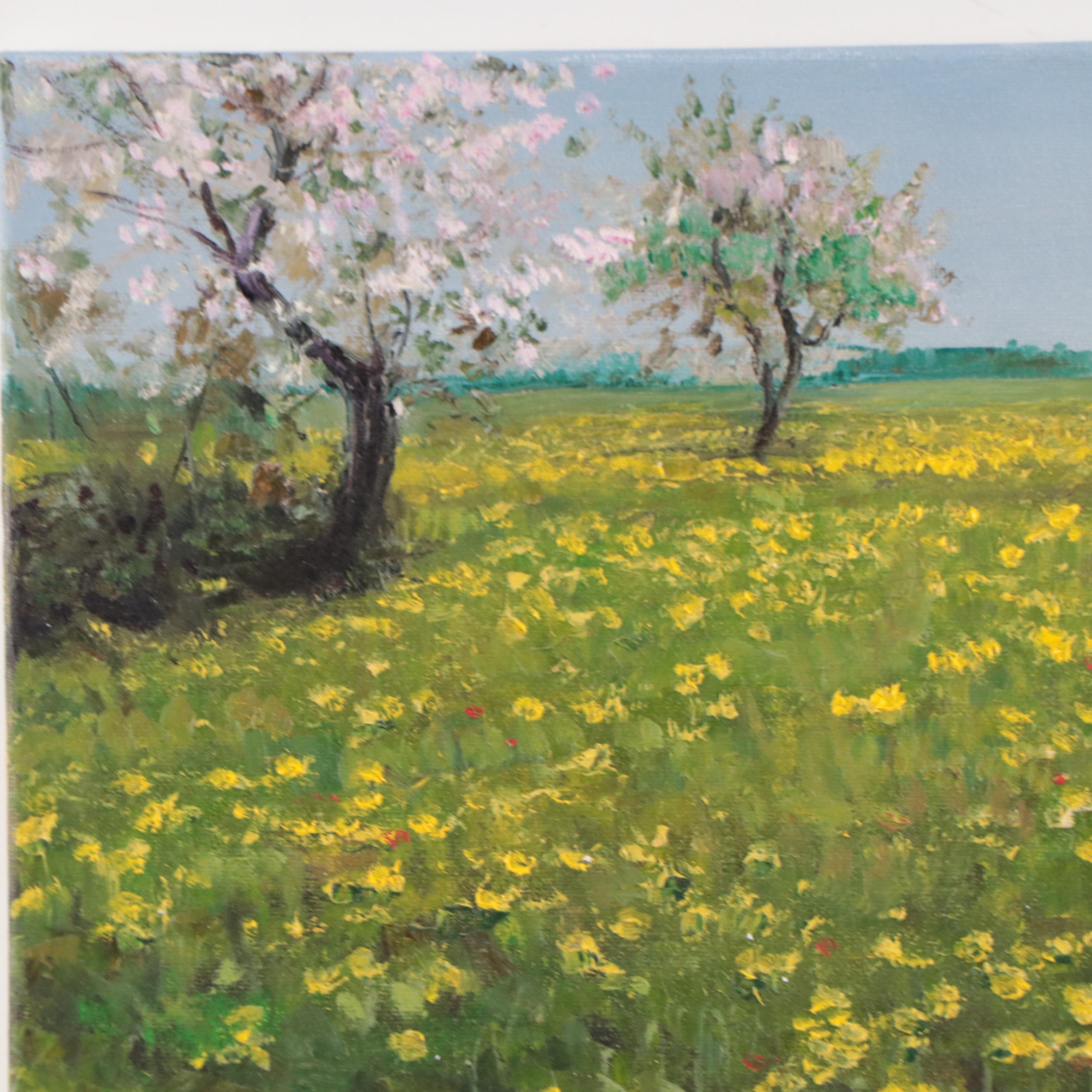 Garncarek Aleksander Oil Painting "Wiosennie," 2022