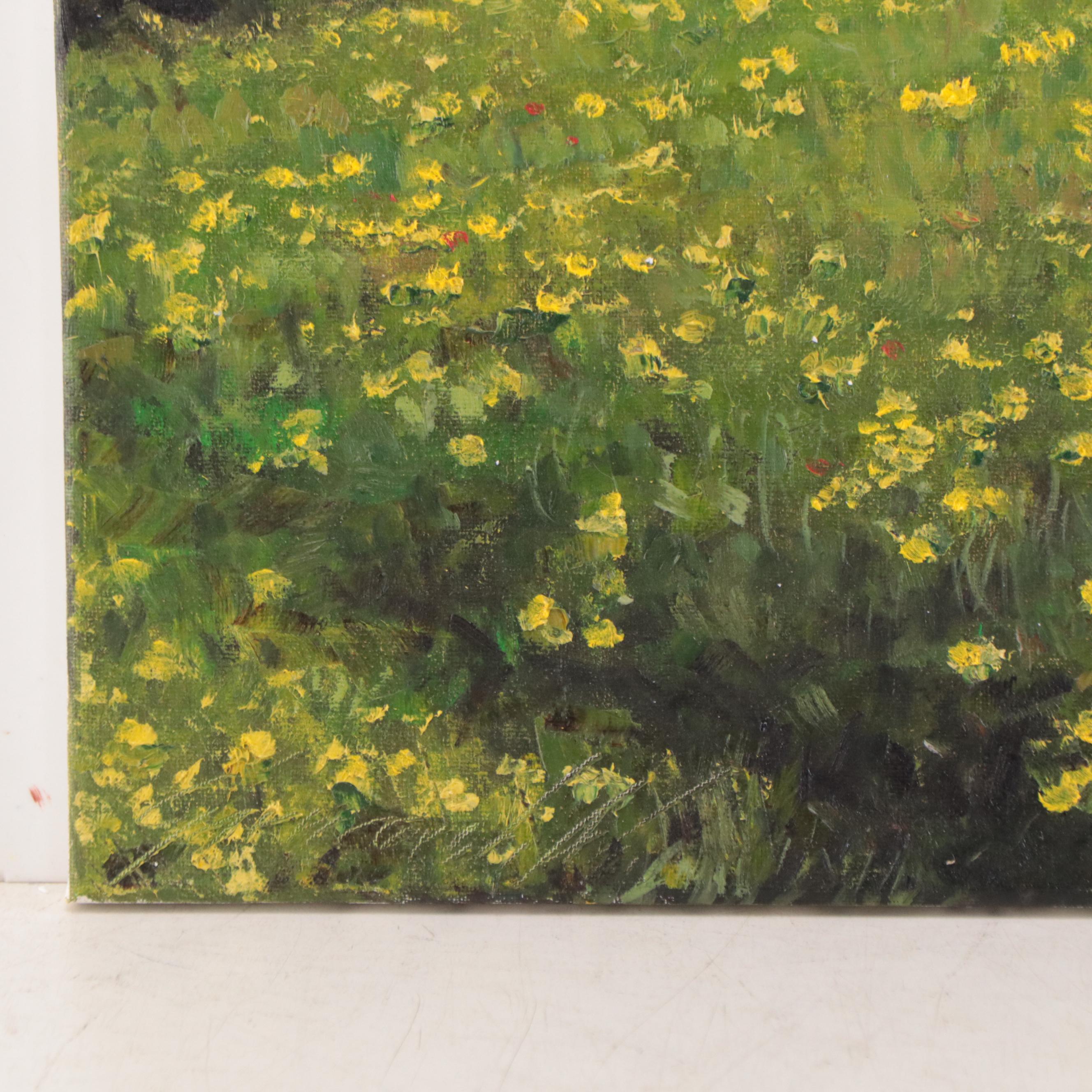 Garncarek Aleksander Oil Painting "Wiosennie," 2022