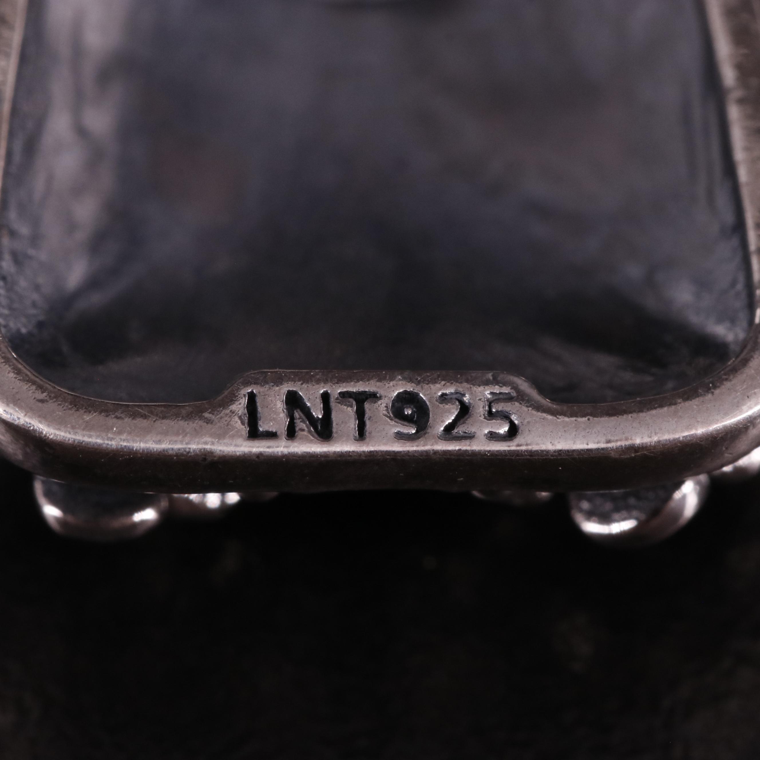 Sterling Citrine Floral Panel Drop Earrings