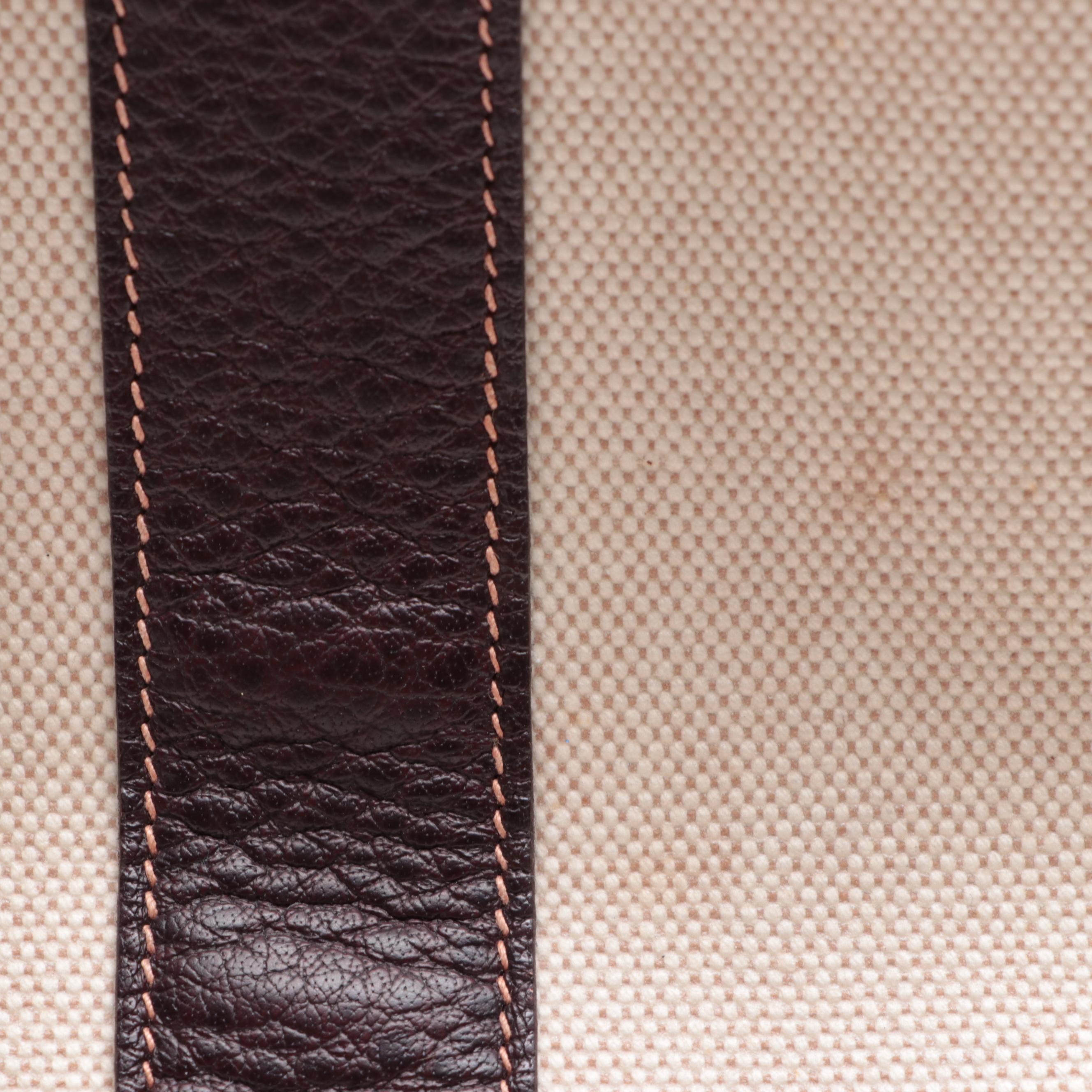 Hermès Garden Party 36 Tote Bag in Toile Canvas and Buffalo Leather