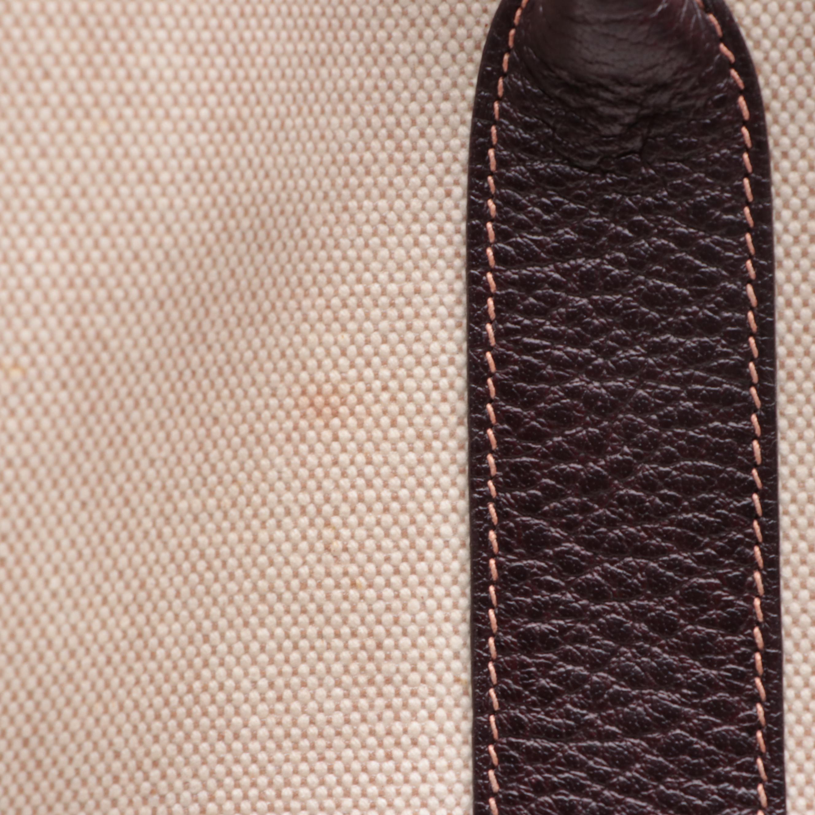 Hermès Garden Party 36 Tote Bag in Toile Canvas and Buffalo Leather