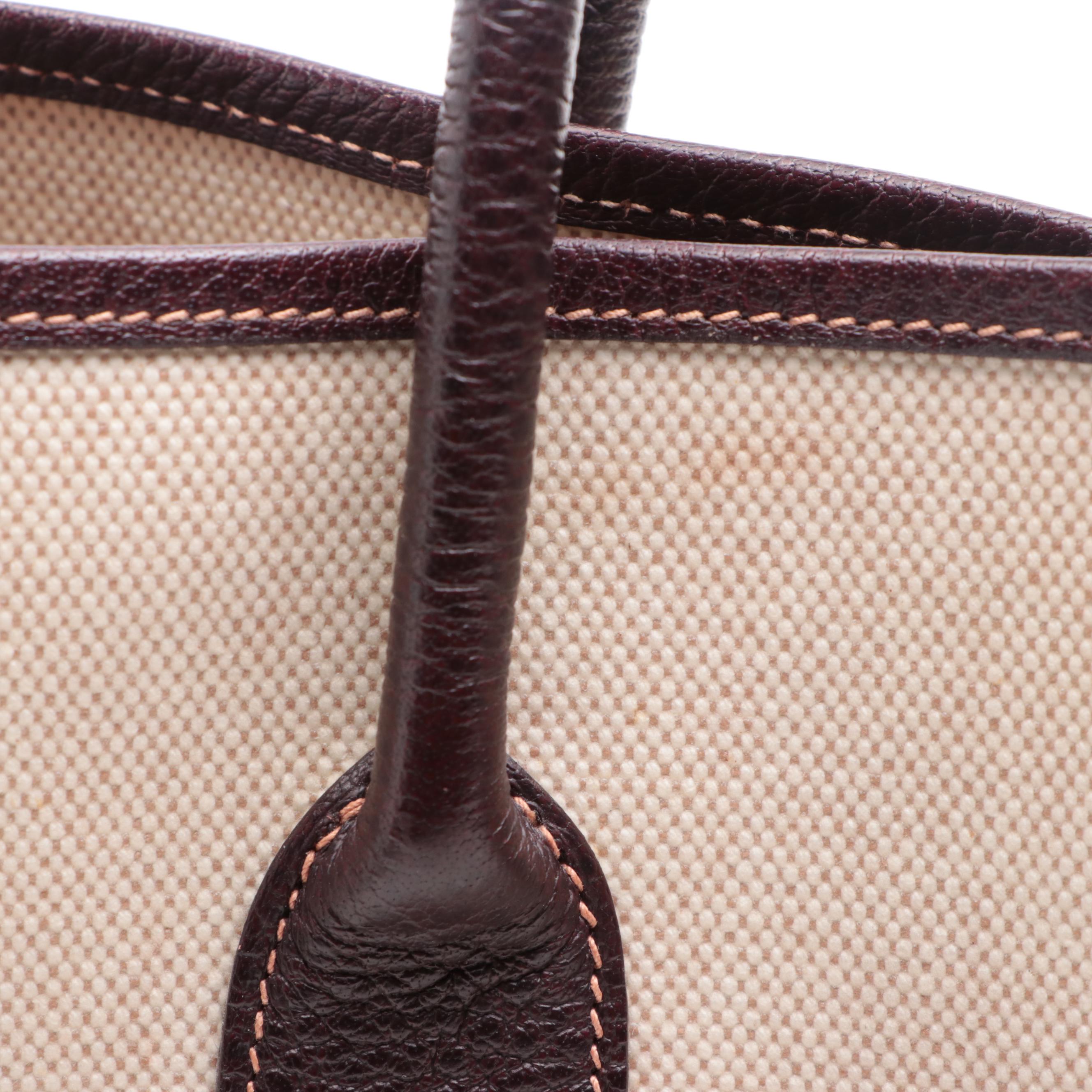 Hermès Garden Party 36 Tote Bag in Toile Canvas and Buffalo Leather