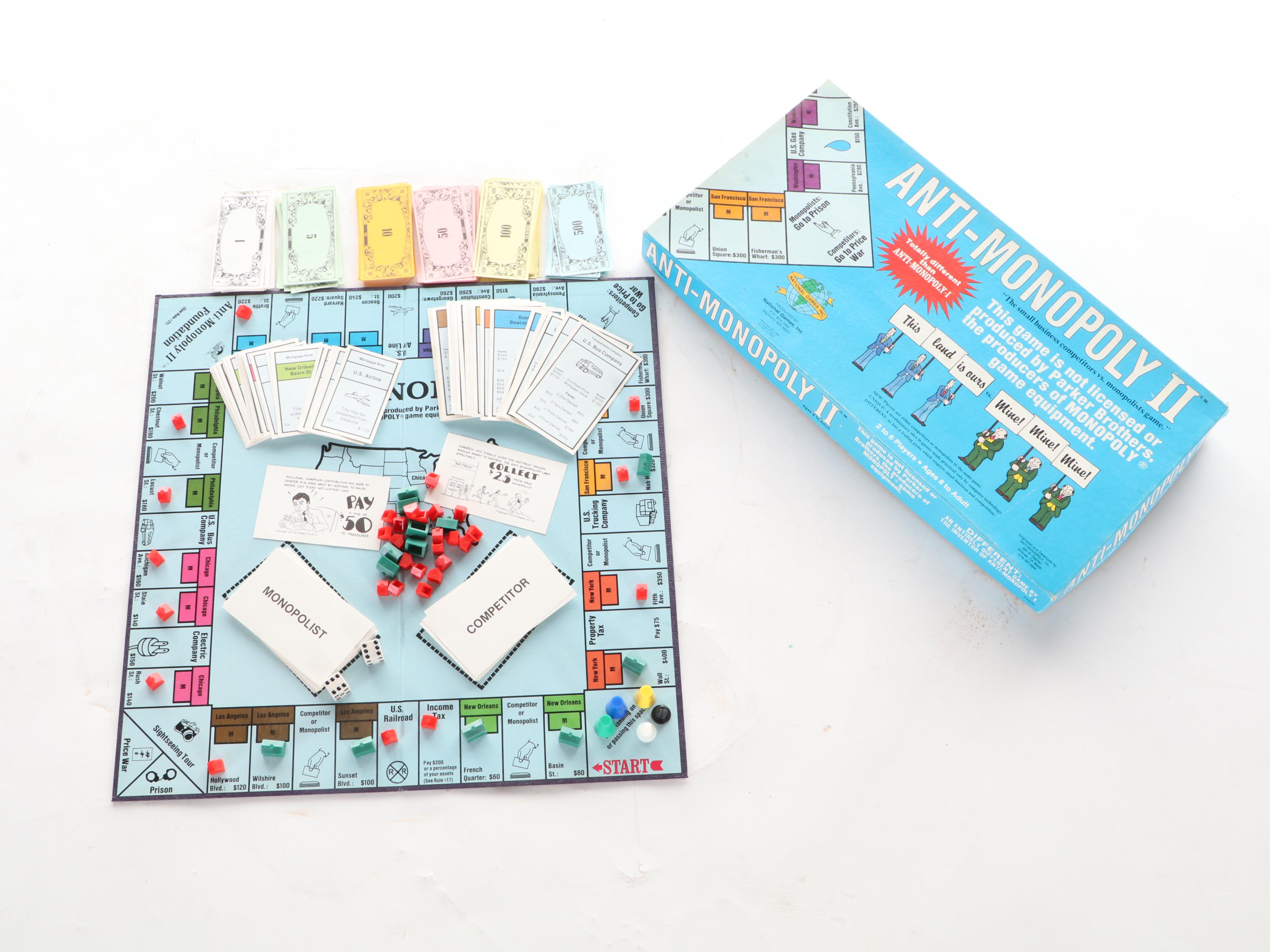 The Garden Game, Stock Market Specialist and Other Late 20th Century Board Games