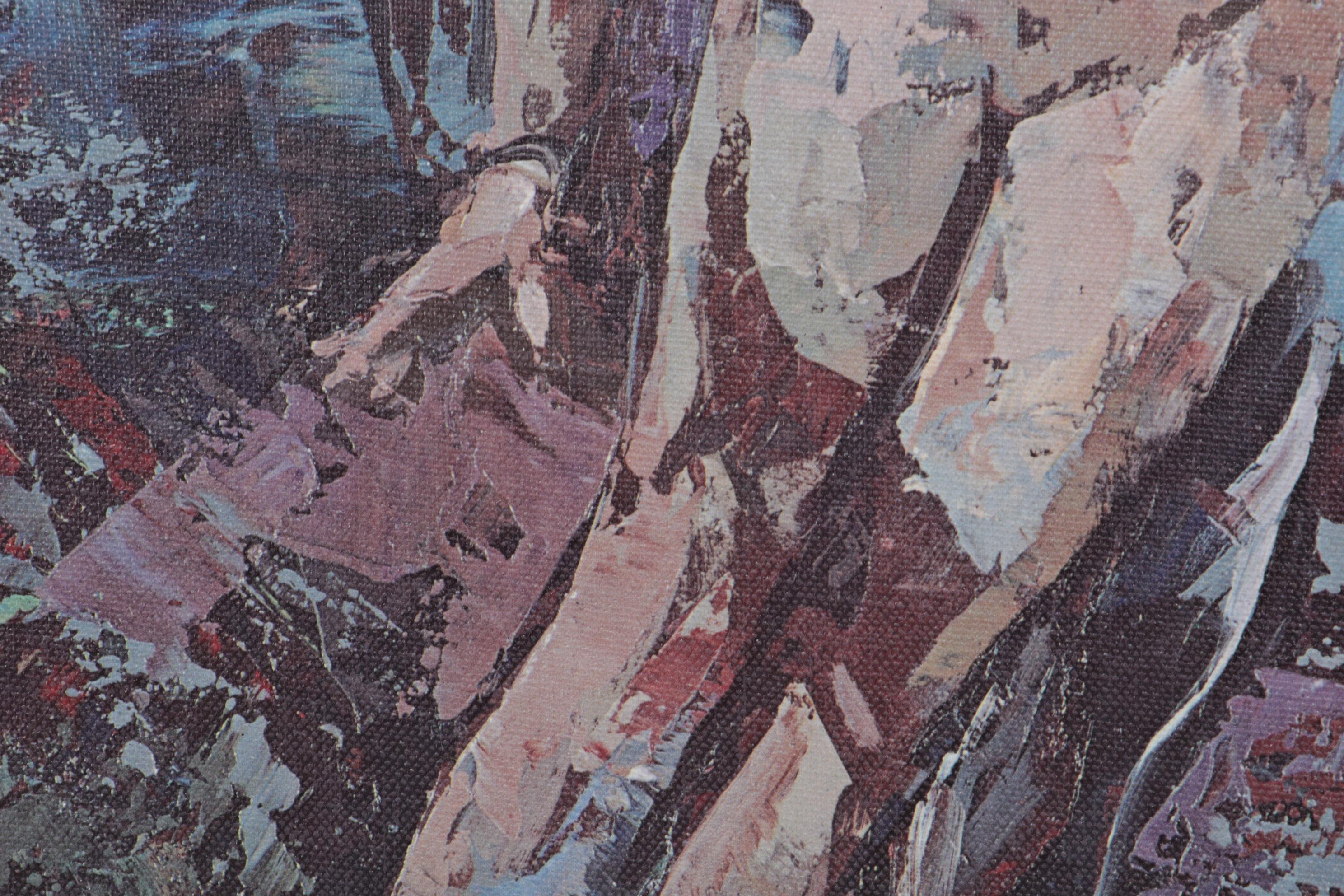 Offset Lithograph of Professional Dancers, Circa 2000