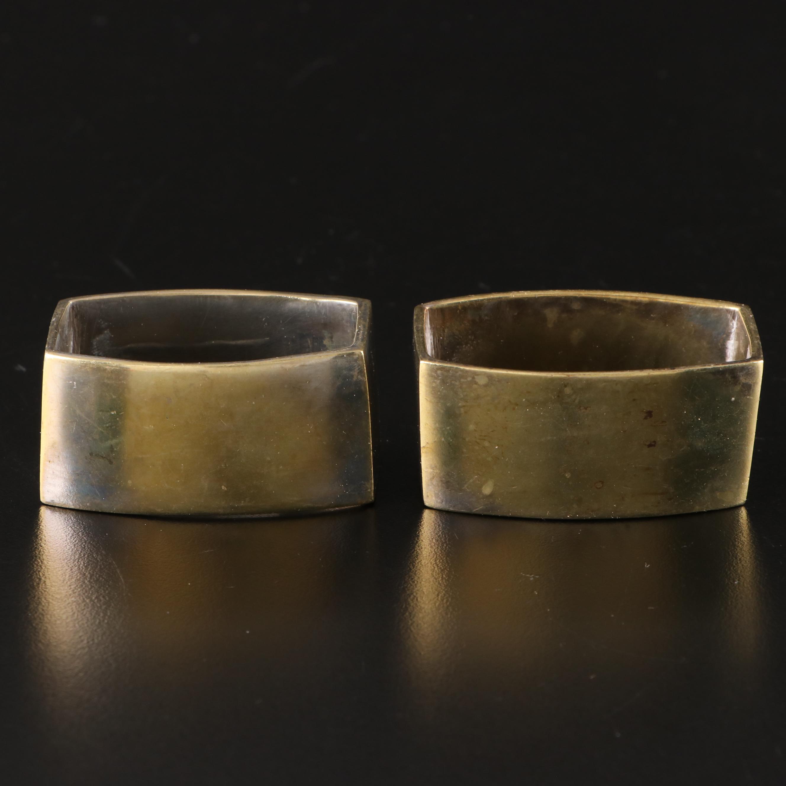 Supreme by Towle Gilt Stainless Flatware with Individual Shakers and Rings