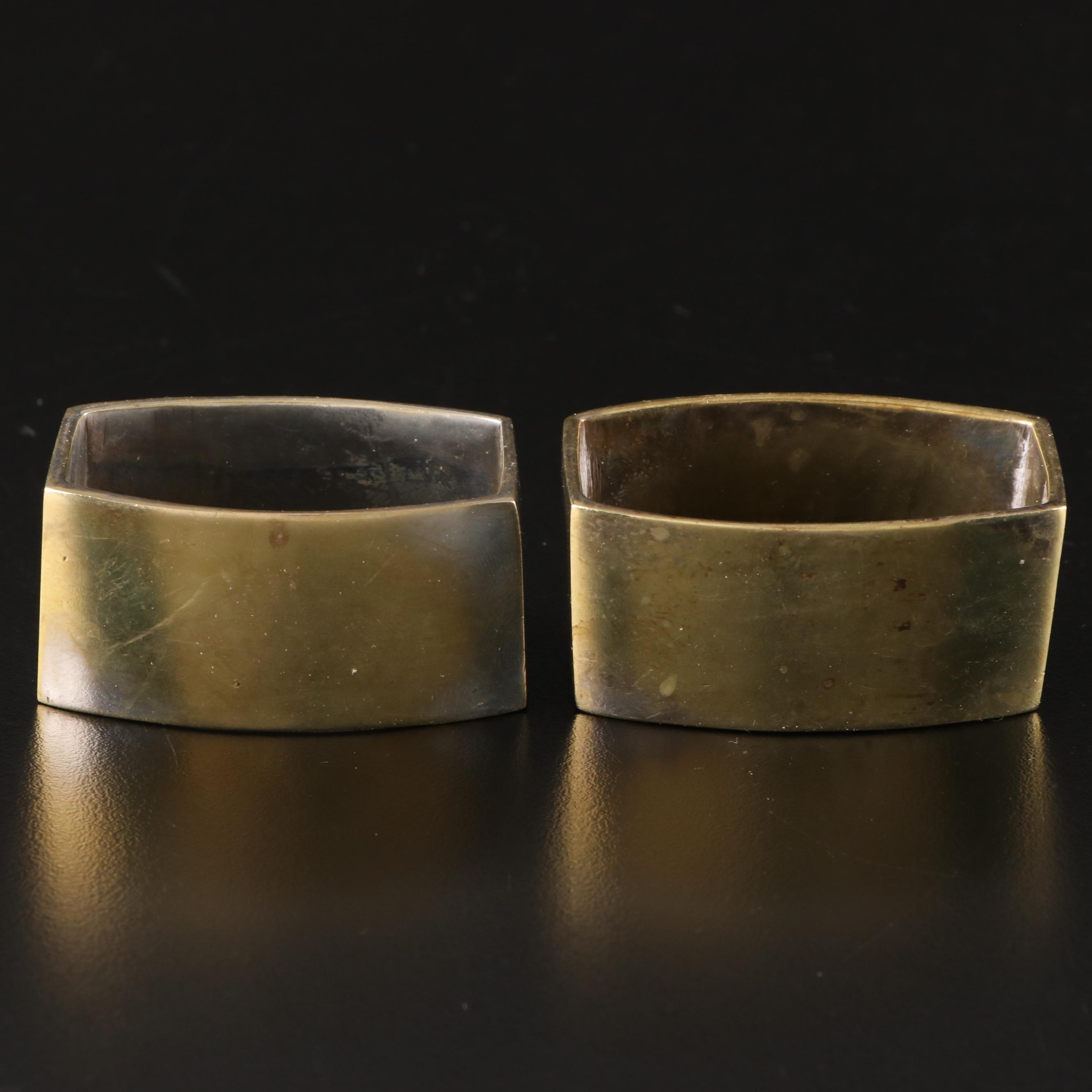 Supreme by Towle Gilt Stainless Flatware with Individual Shakers and Rings