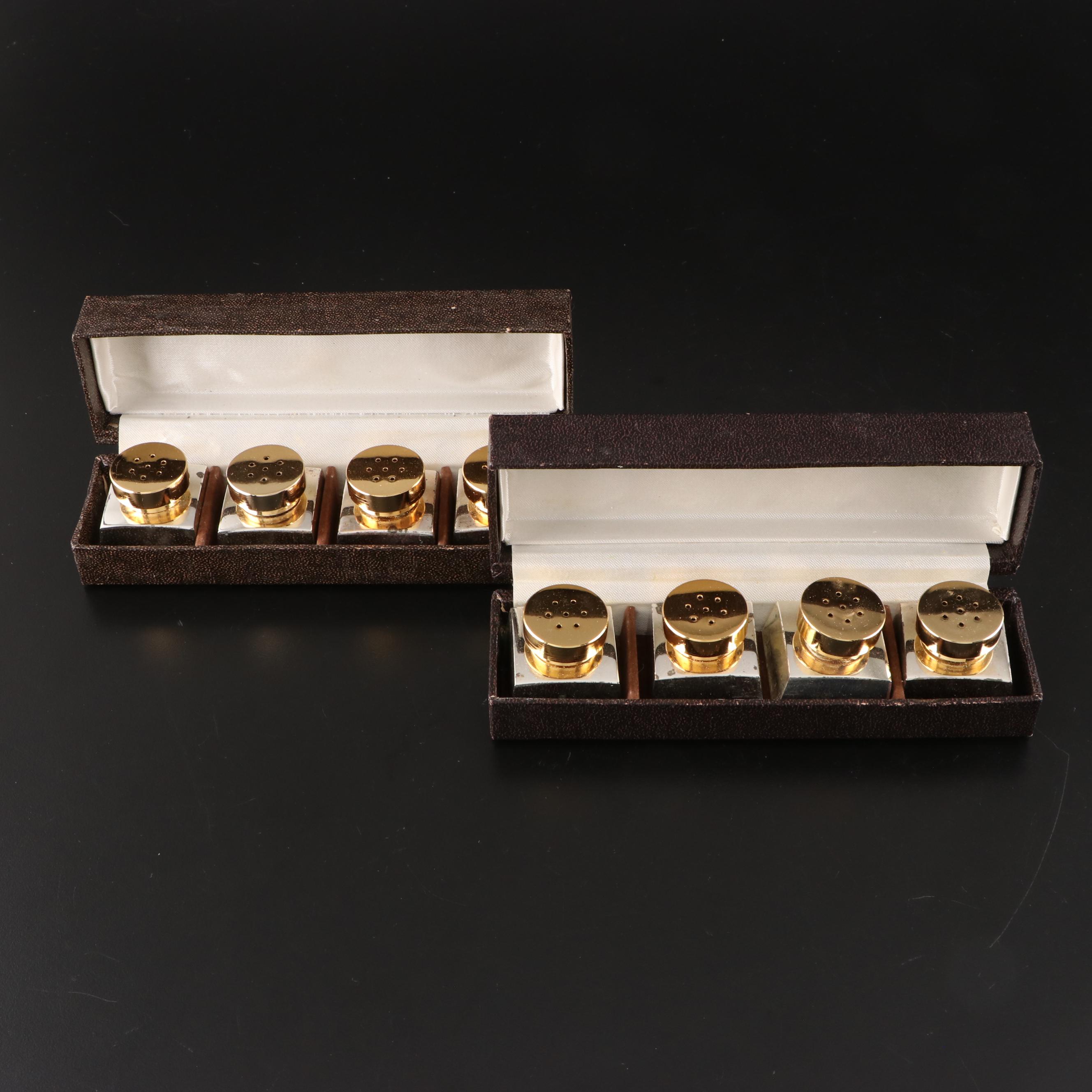 Supreme by Towle Gilt Stainless Flatware with Individual Shakers and Rings