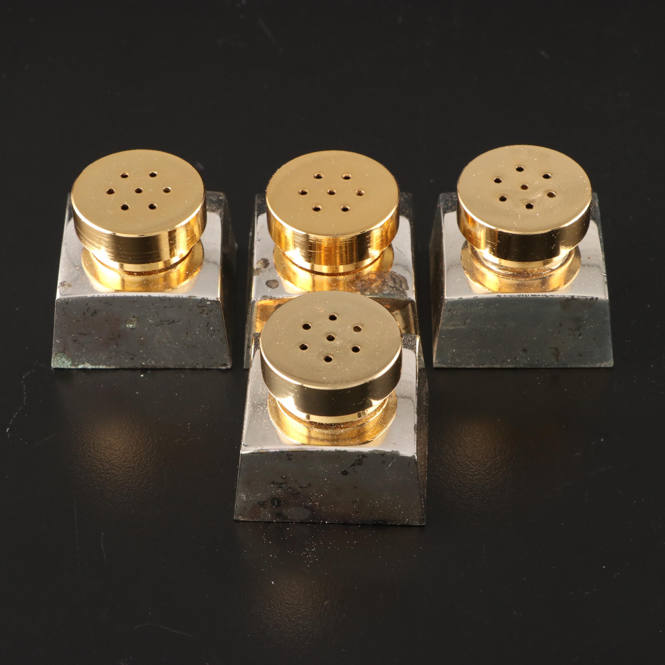 Supreme by Towle Gilt Stainless Flatware with Individual Shakers and Rings