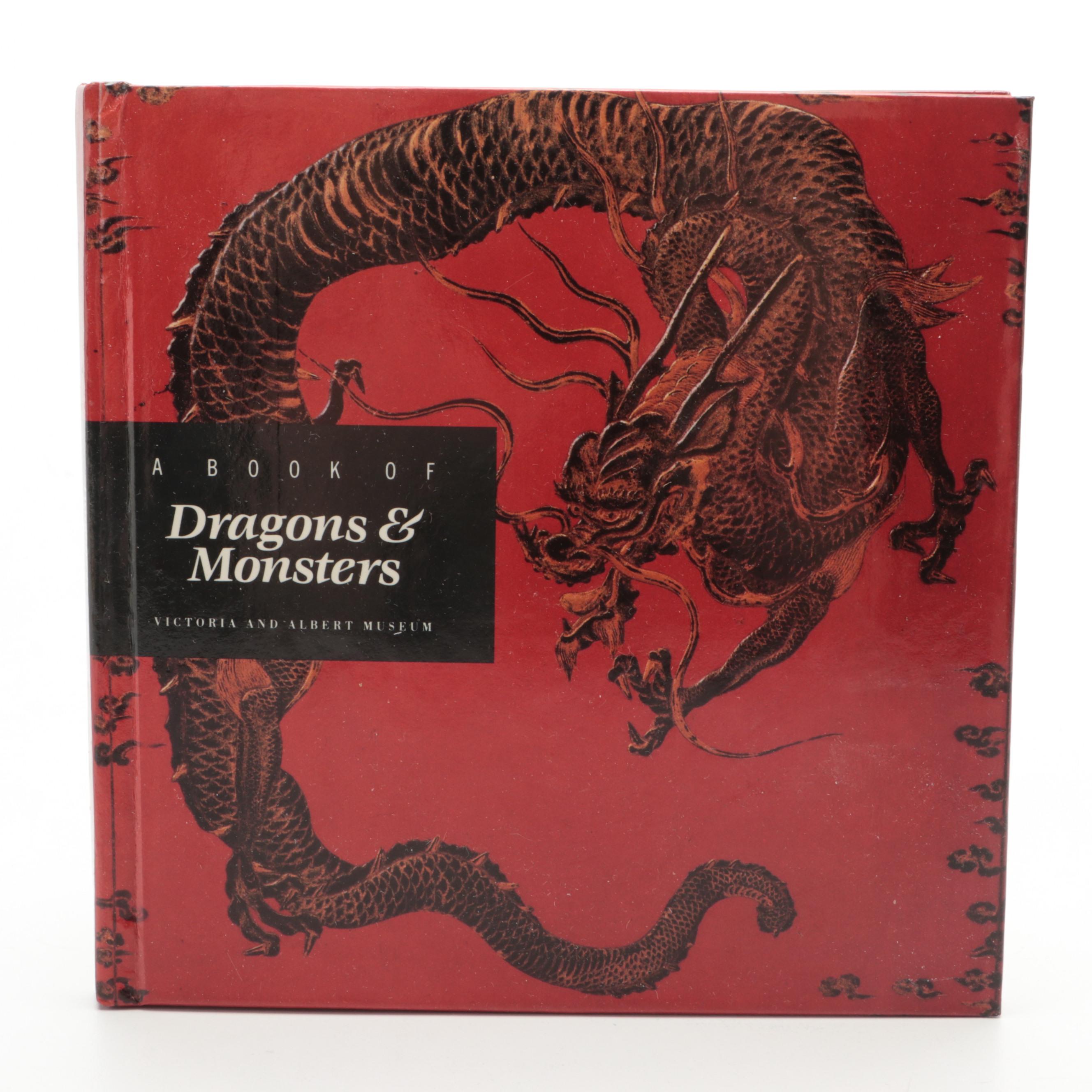 L'Objet Scented Candle, MMA Dragon Cup with Hat Pins, "Dragons & Monsters" Book