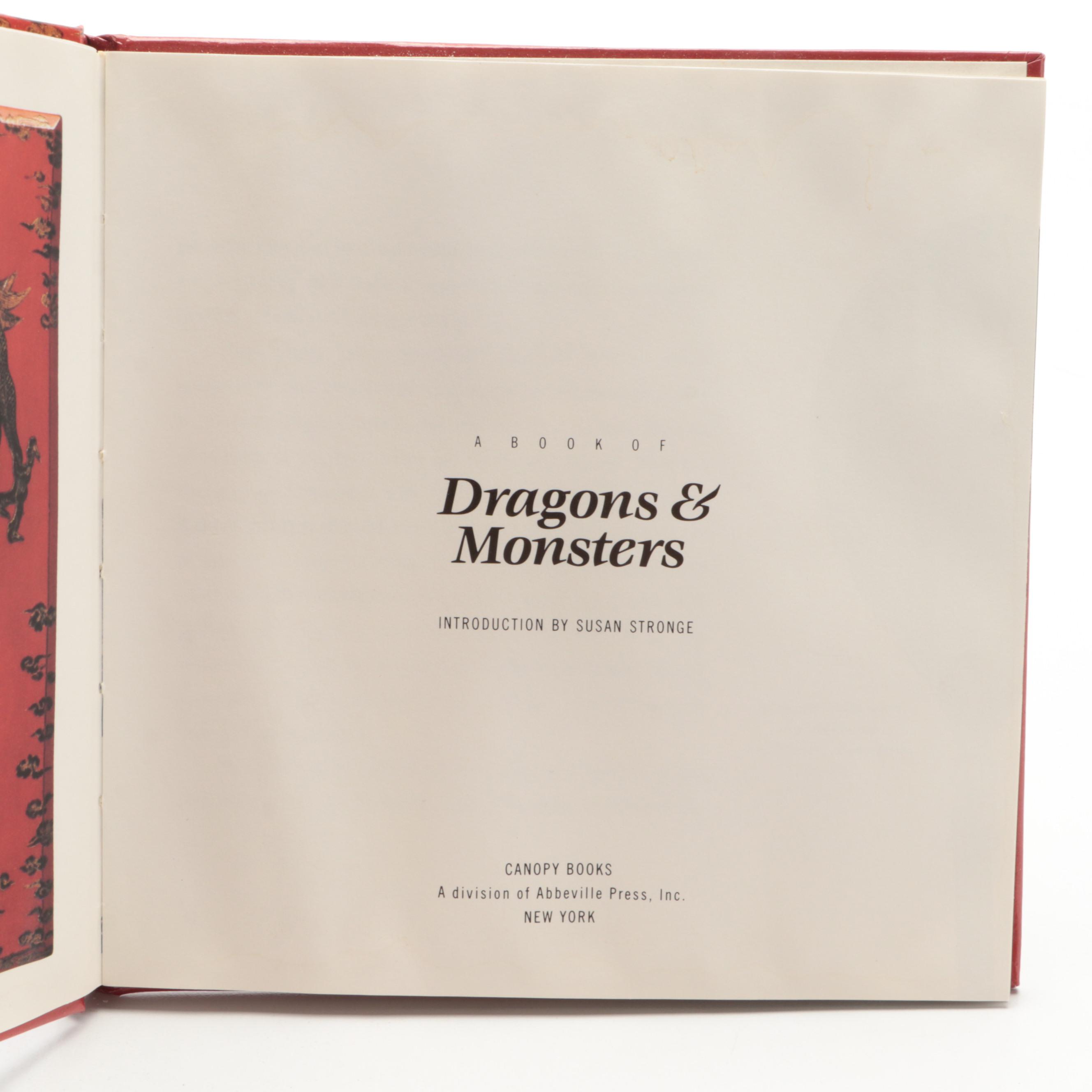 L'Objet Scented Candle, MMA Dragon Cup with Hat Pins, "Dragons & Monsters" Book