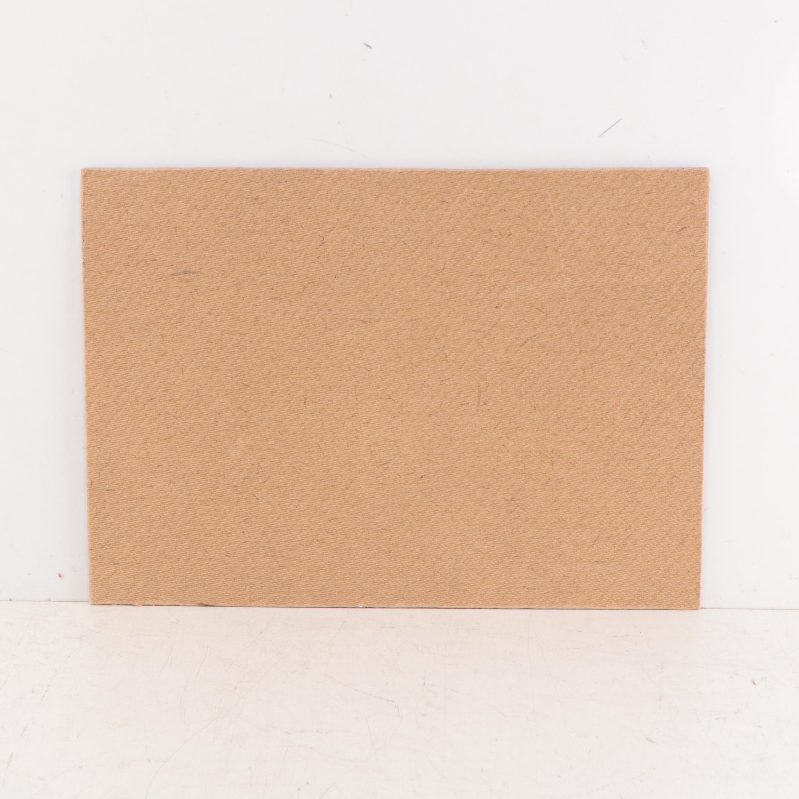 K. Eggleston Oil Painting of Highland Cow, 21st Century