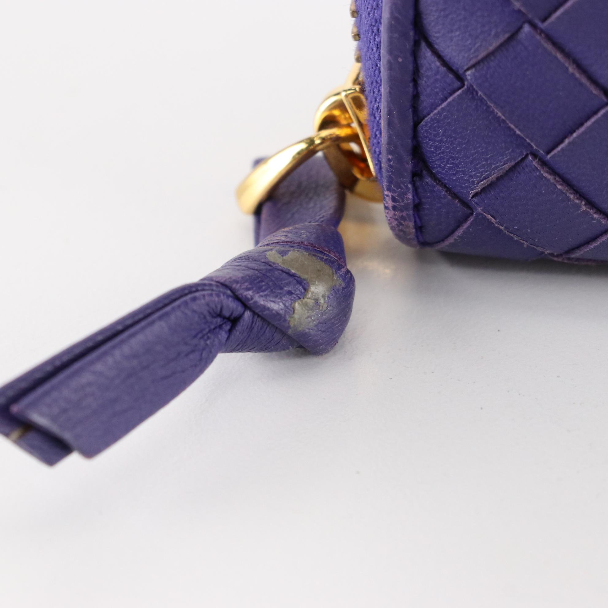 Bottega Veneta Zip-Around Wallet in Intrecciato Leather