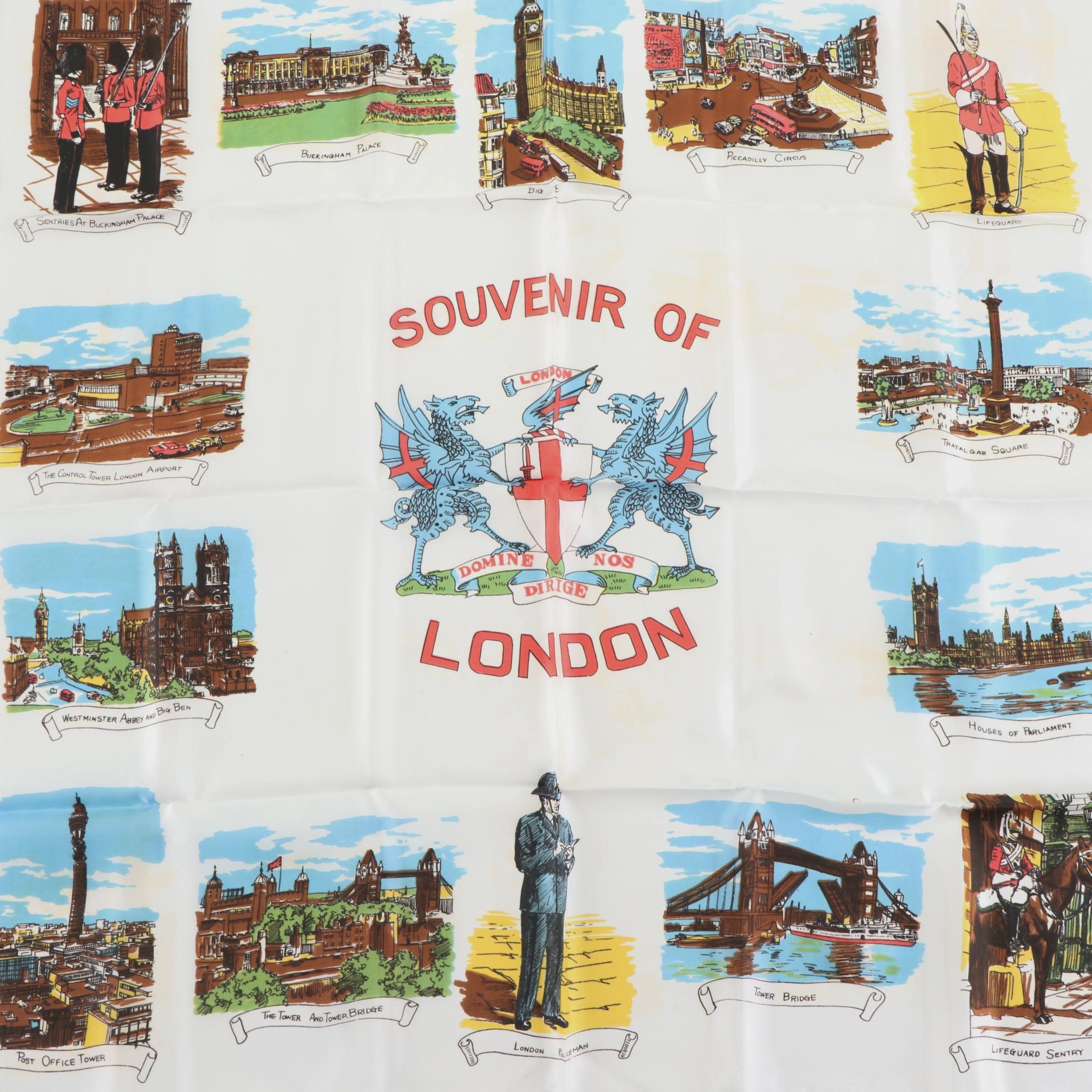 Squire Souvenir London Themed Scarf