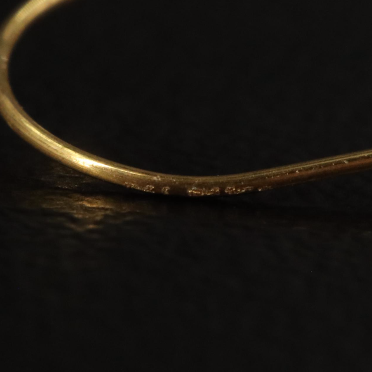 14K Garnet Drop Earrings