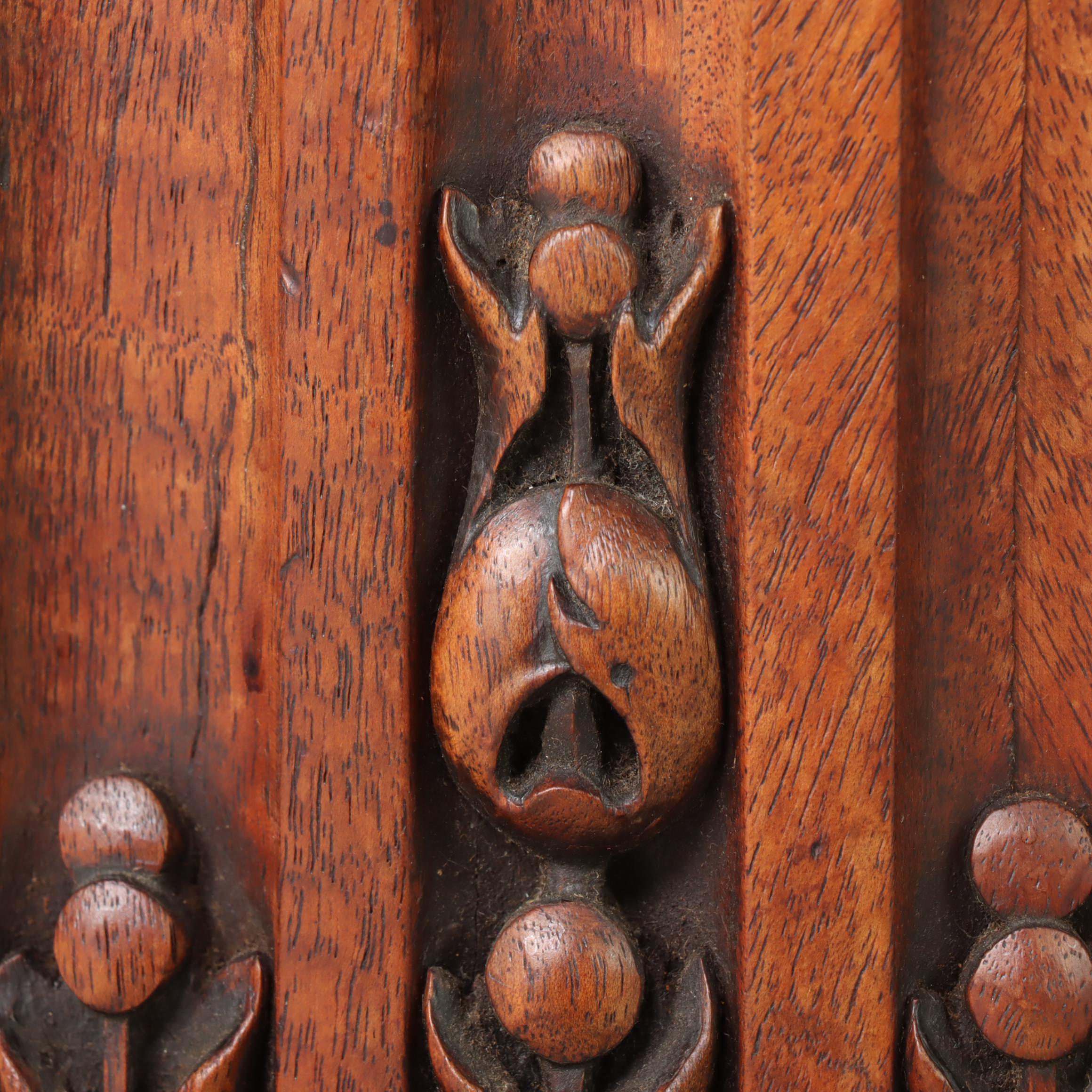 Gilt and Patinated Bronze Moor Sculpture on Carved Pedestal, French 19th C