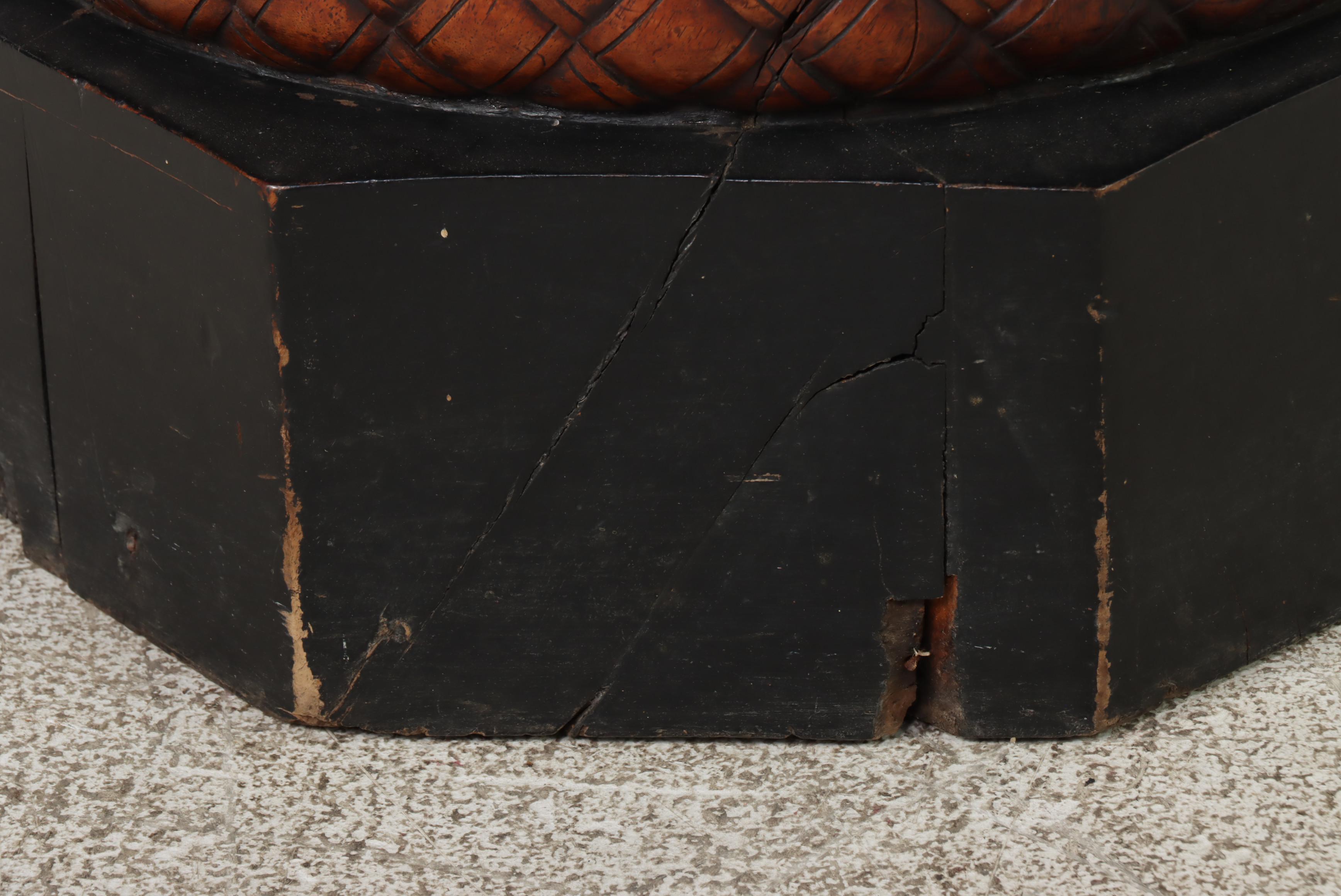 Gilt and Patinated Bronze Moor Sculpture on Carved Pedestal, French 19th C