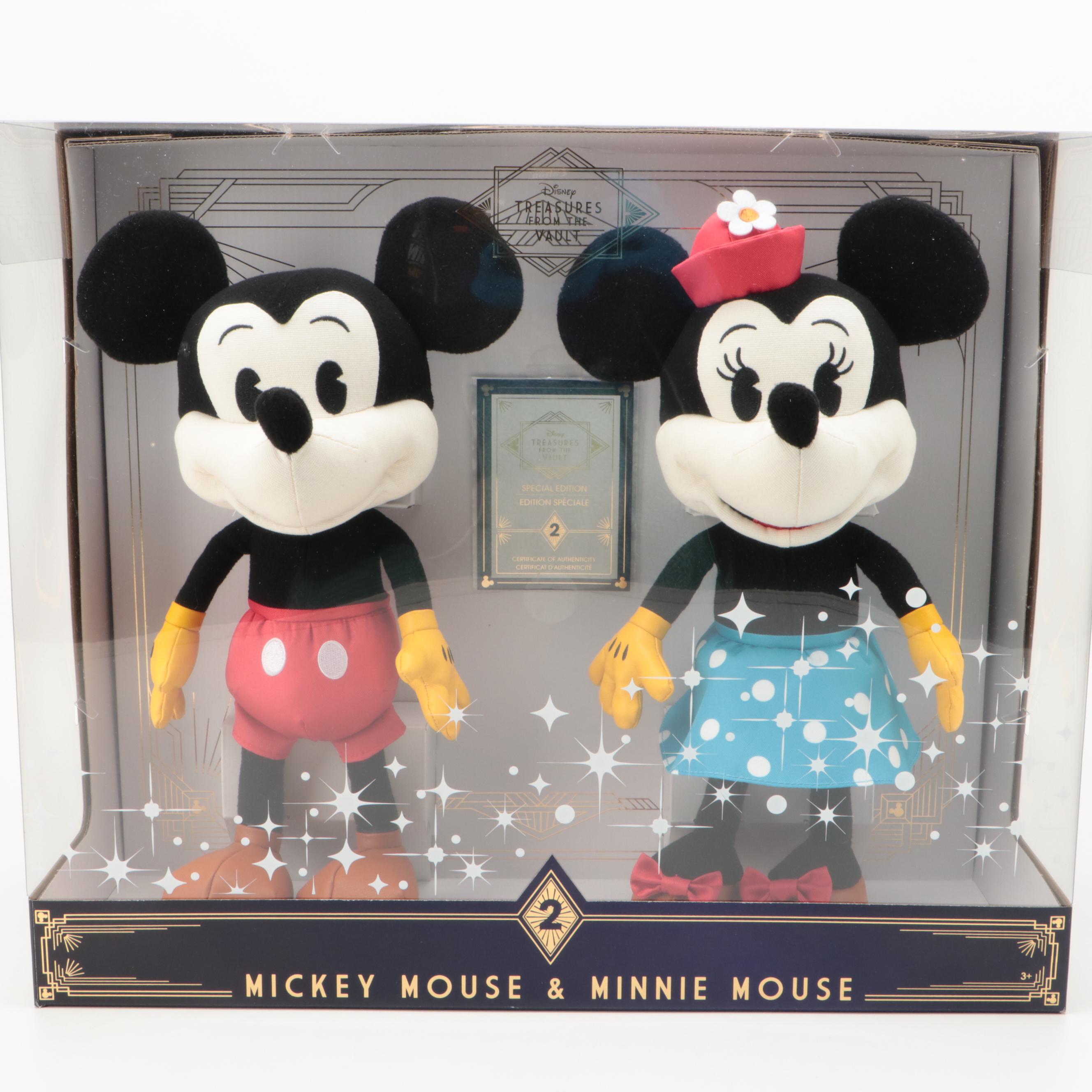 Just Play Disney "Treasures From the Vault" Stuffed Figures