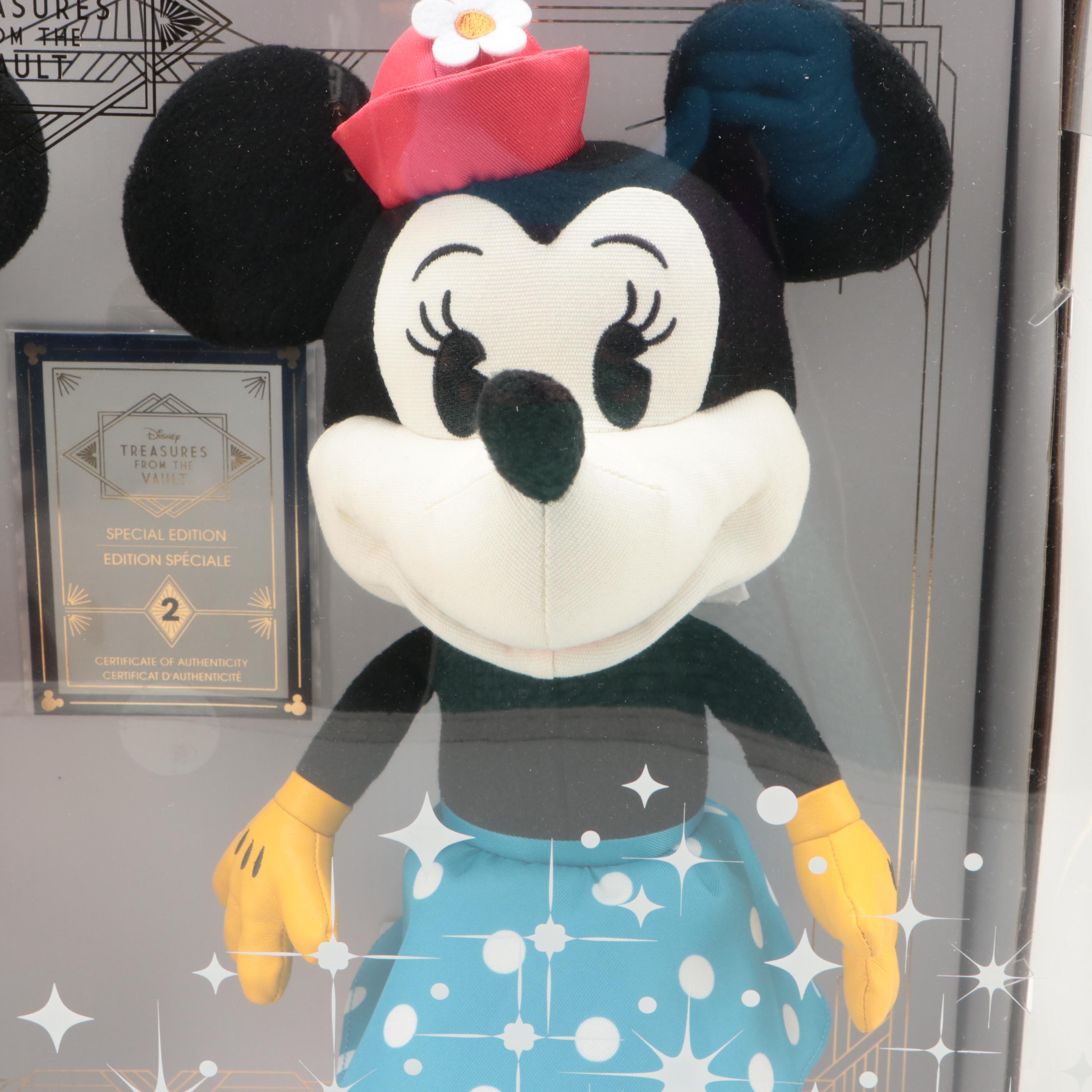 Just Play Disney "Treasures From the Vault" Stuffed Figures