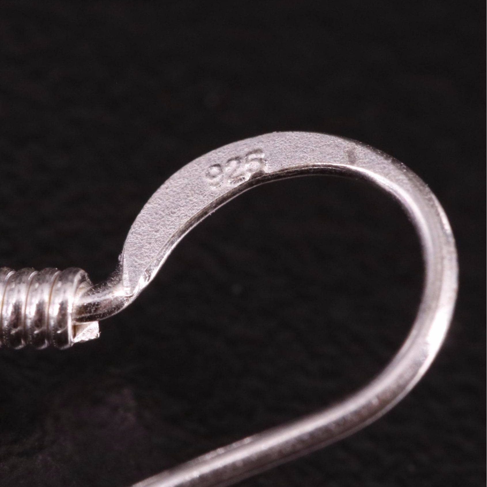 Sterling Amethyst Drop Earrings