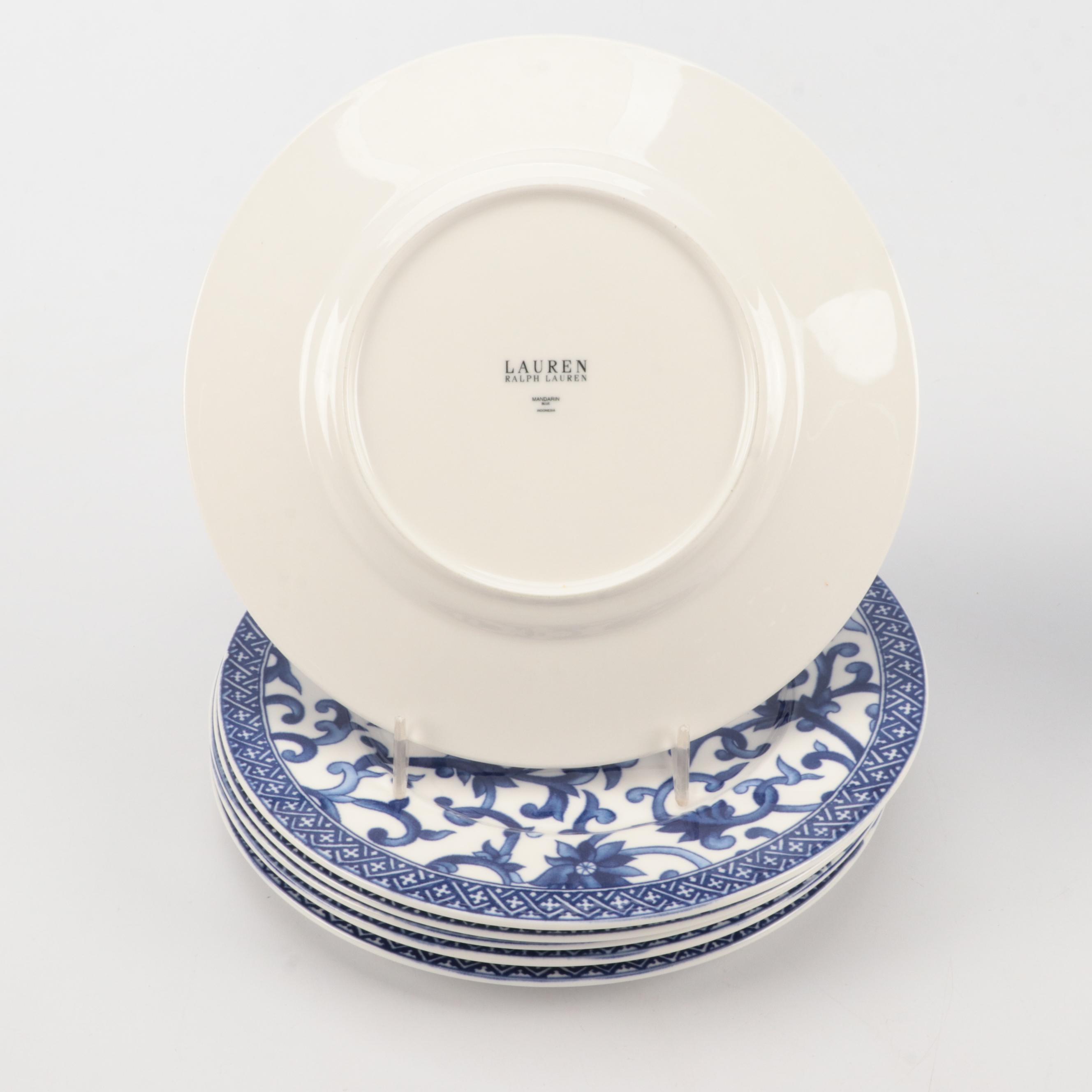 Ralph Lauren "Mandarin"  Teas Set and Dessert Plates