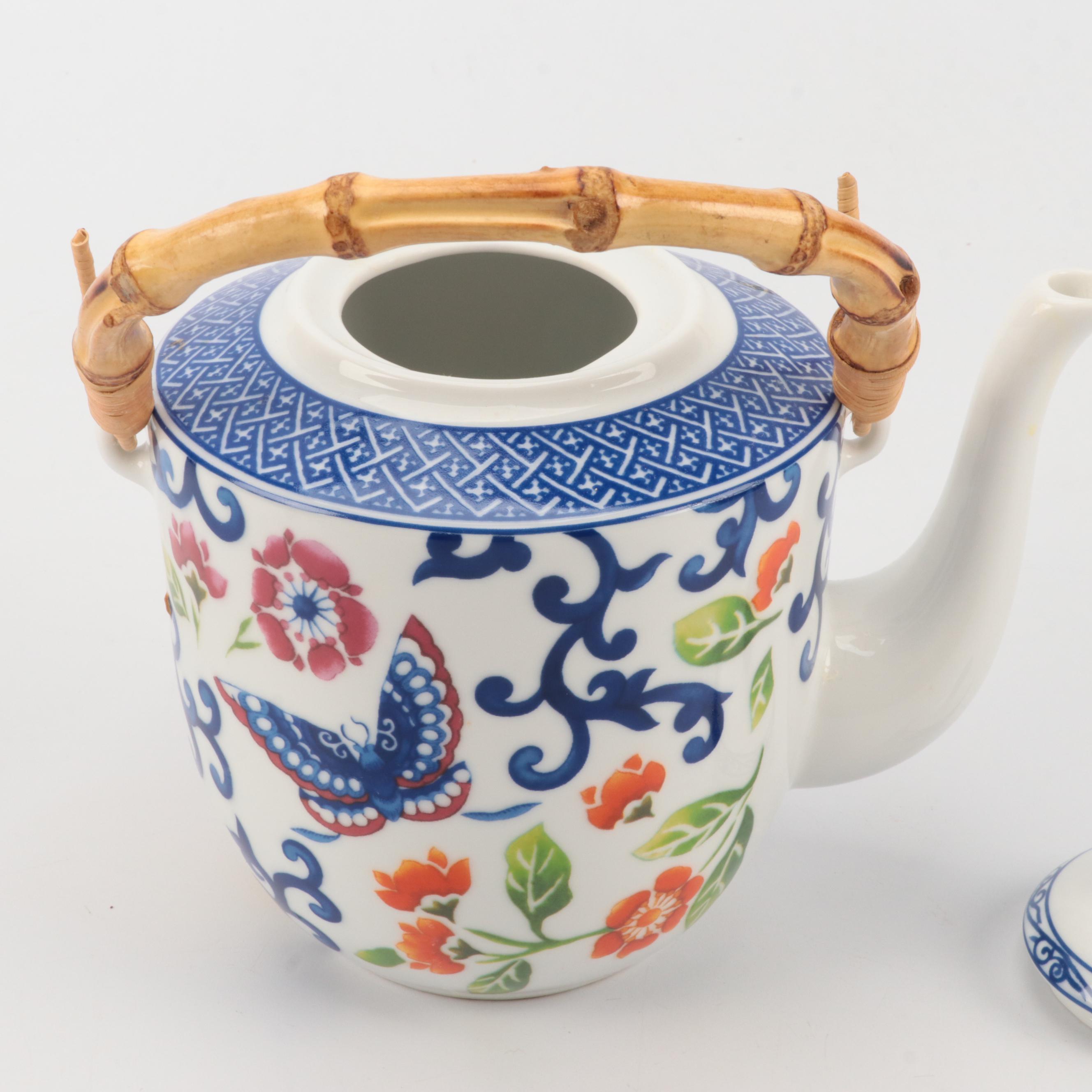 Ralph Lauren "Mandarin"  Teas Set and Dessert Plates