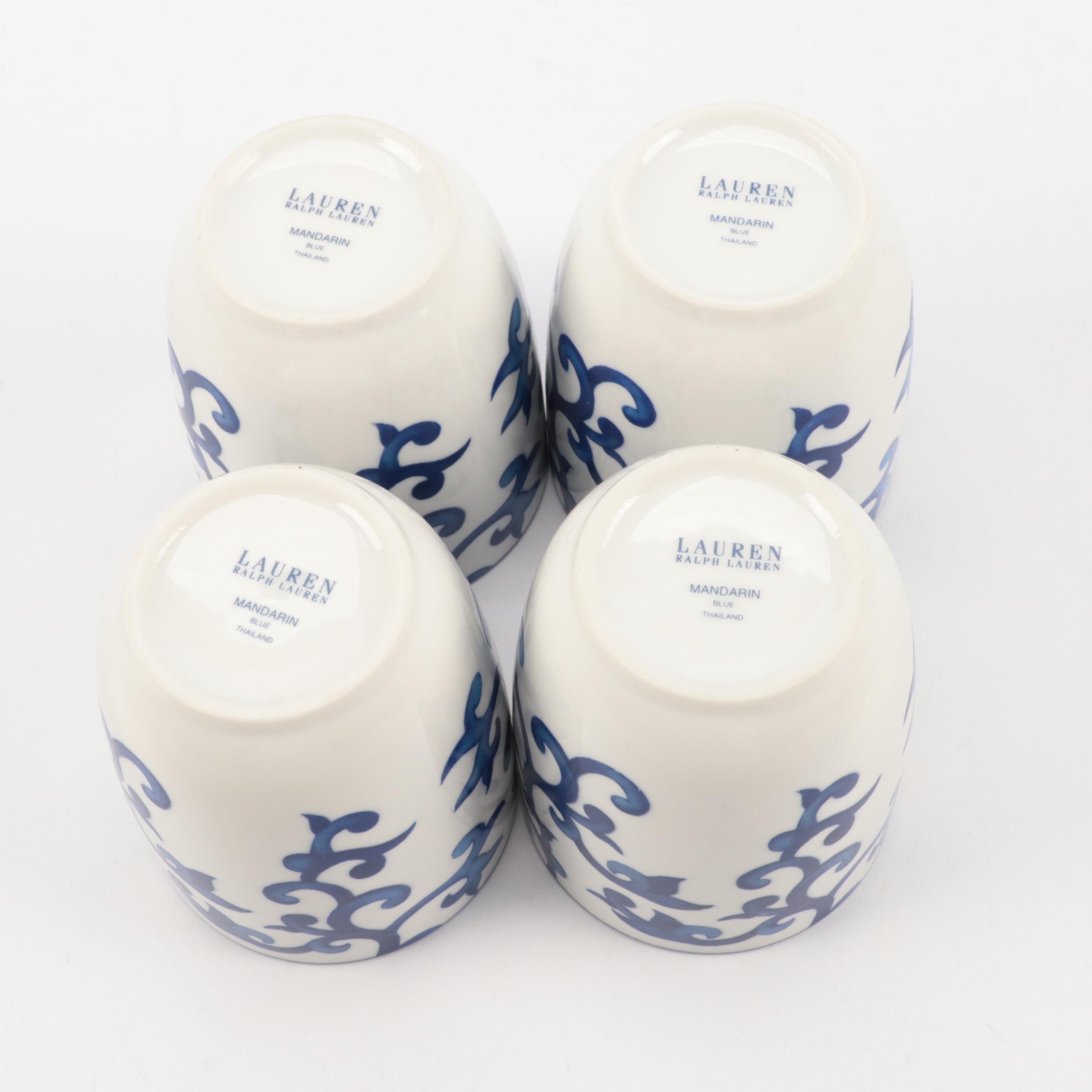 Ralph Lauren "Mandarin"  Teas Set and Dessert Plates