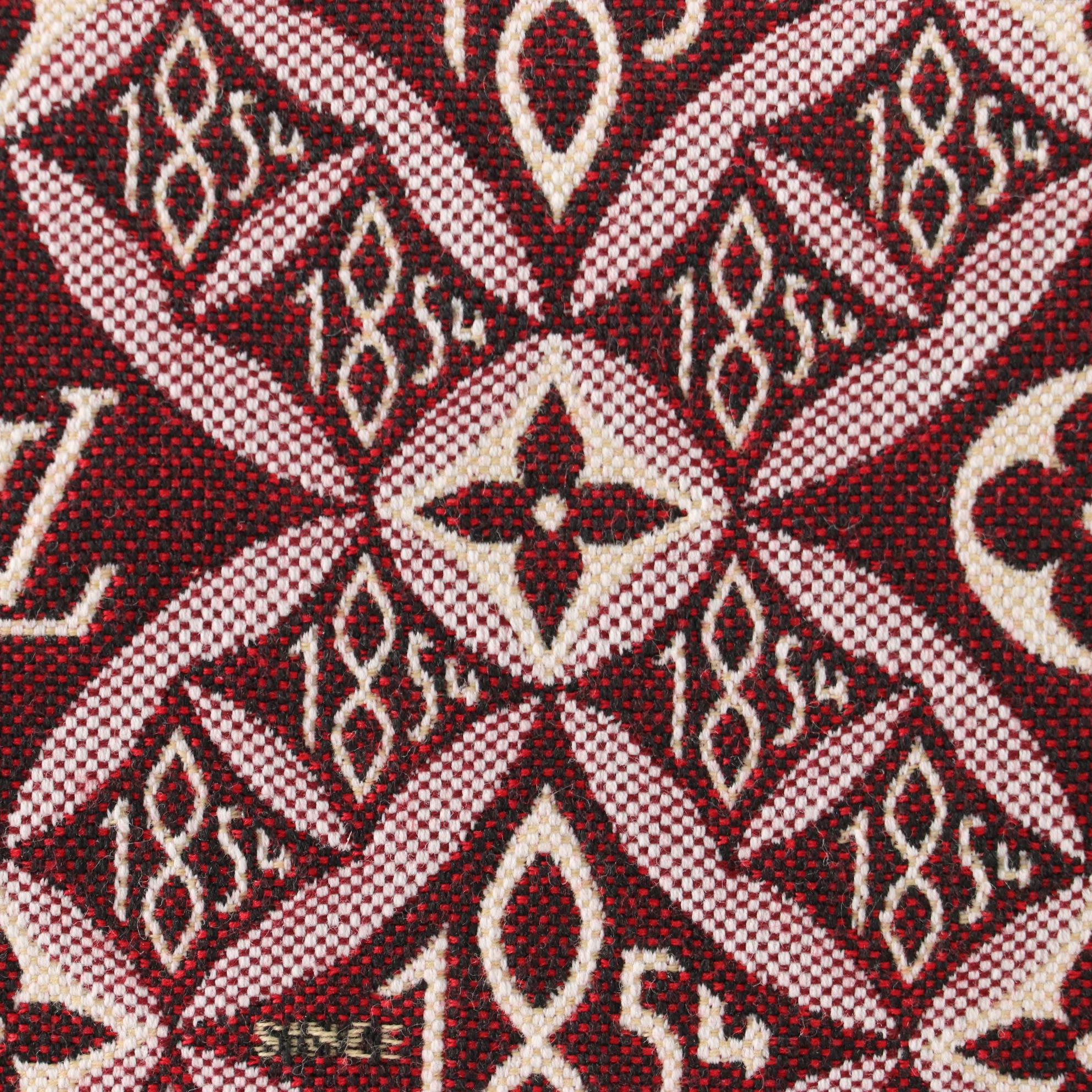 Louis Vuitton Speedy Bandoulière 25 in Bordeaux Monogram Jacquard 1854 with Box