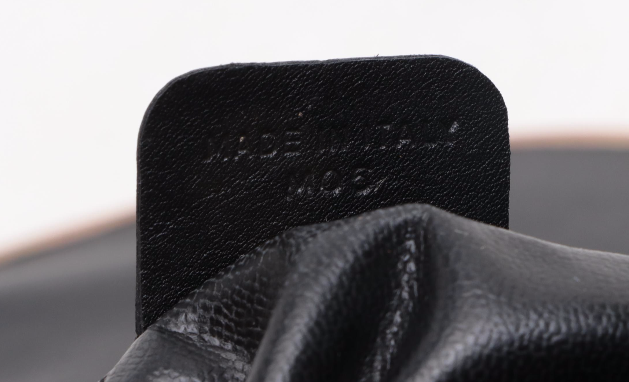 Celine Crossbody Bag in Black and Tan Leather