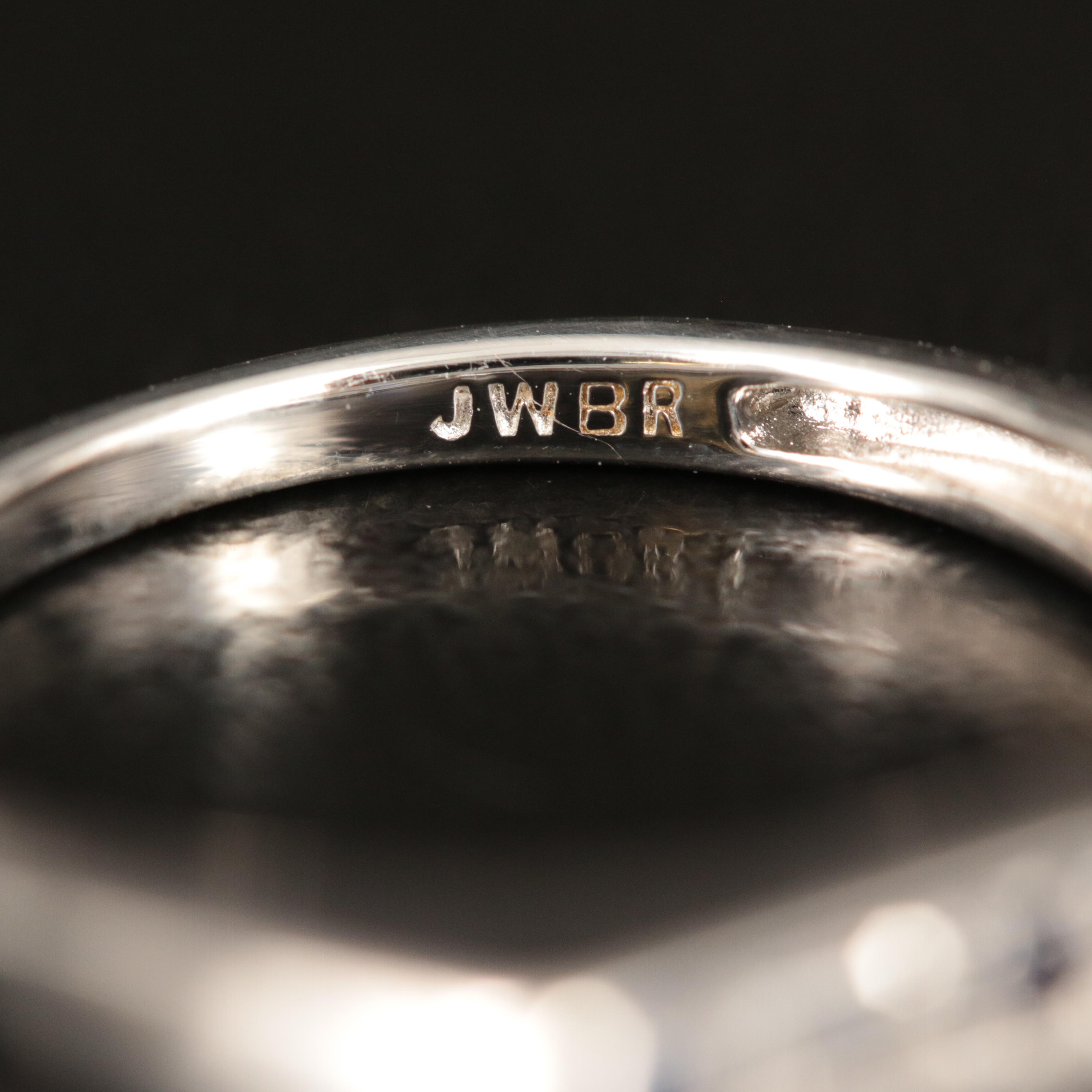 Sterling Sapphire Ring