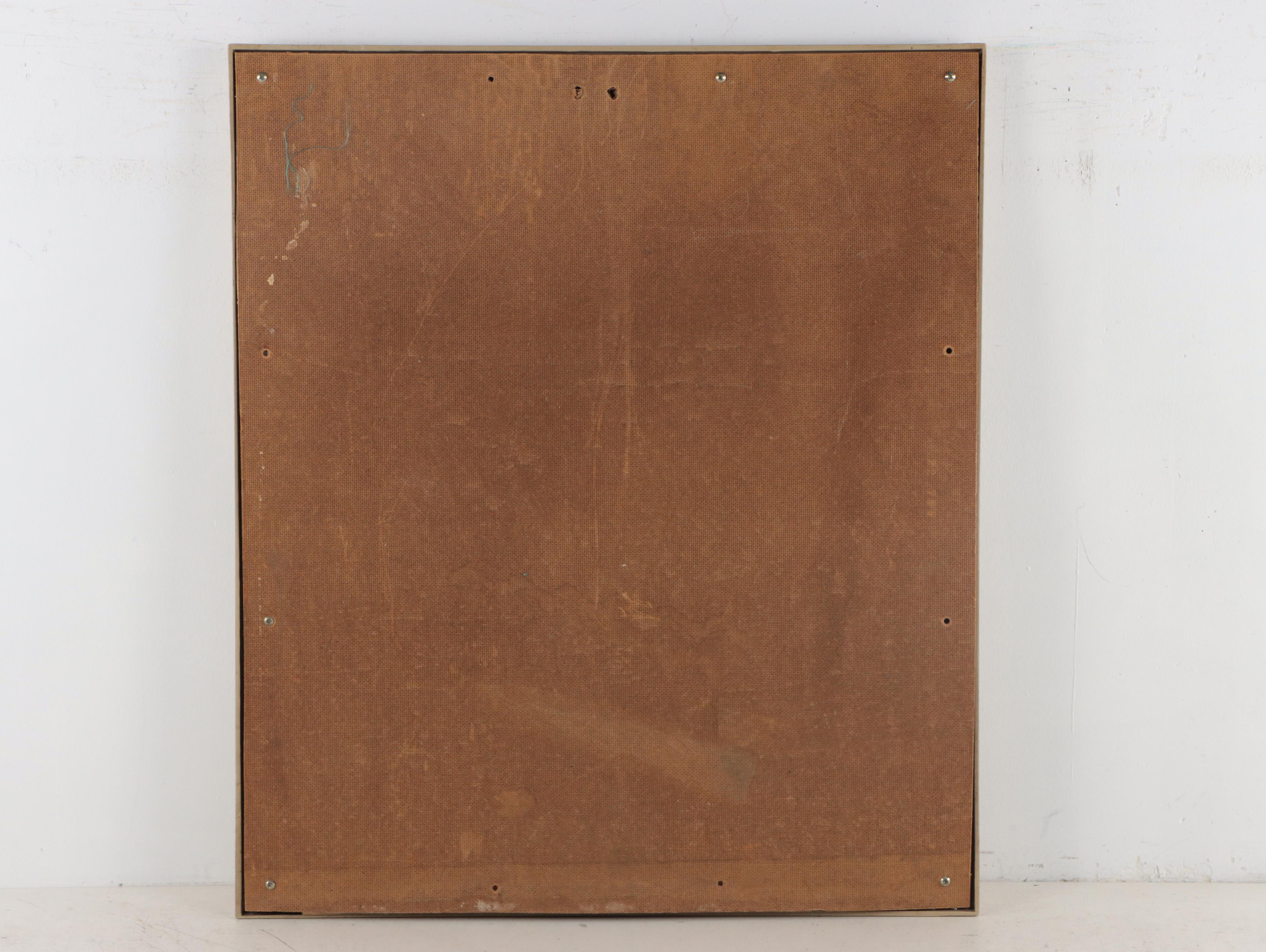 Burmese Kalaga Appliqué Tapestry in Frame