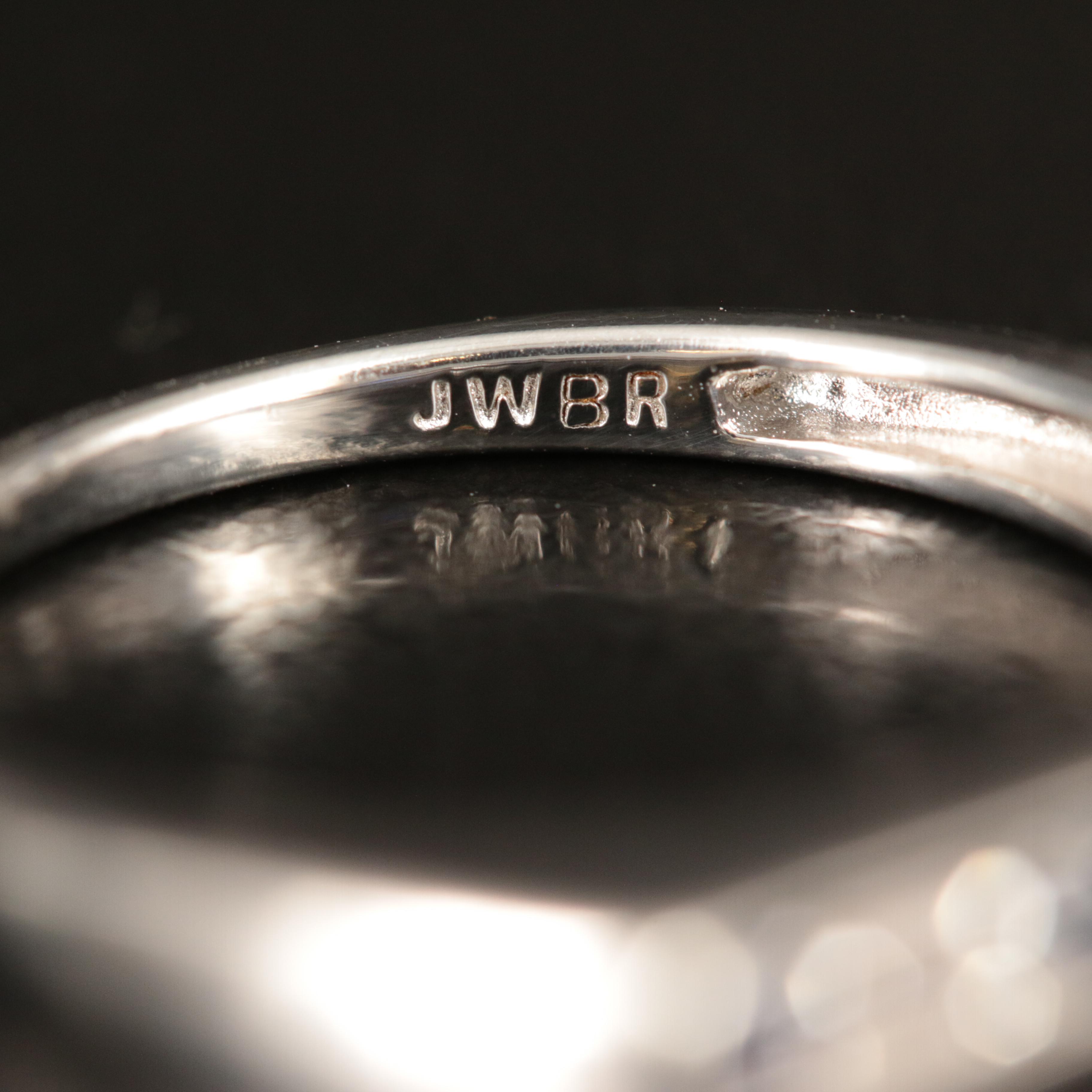 Sterling Sapphire Ring