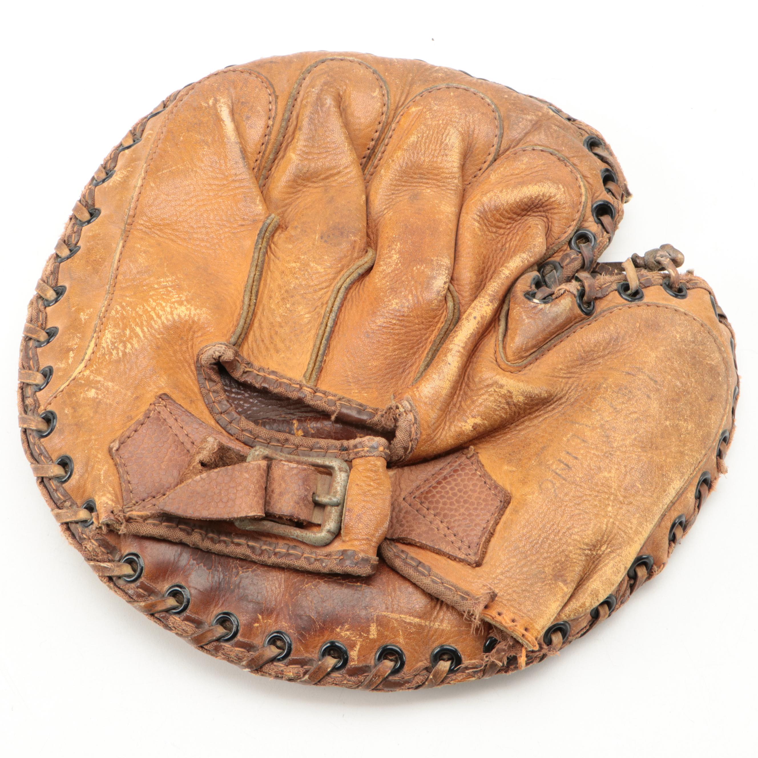 Wilson with Other Baseball Gloves and Mitt, Mid–Late 20th Century