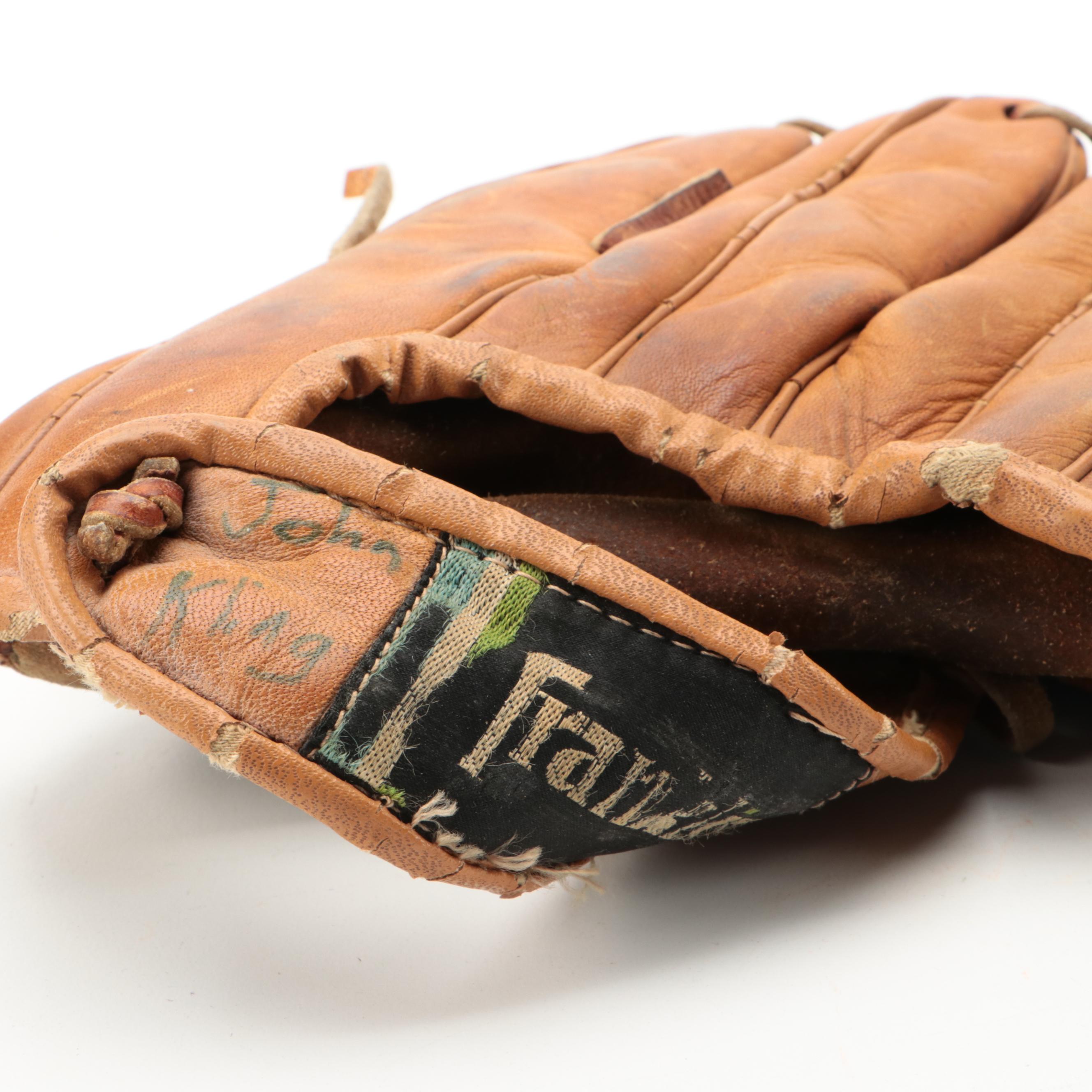 Wilson with Other Baseball Gloves and Mitt, Mid–Late 20th Century