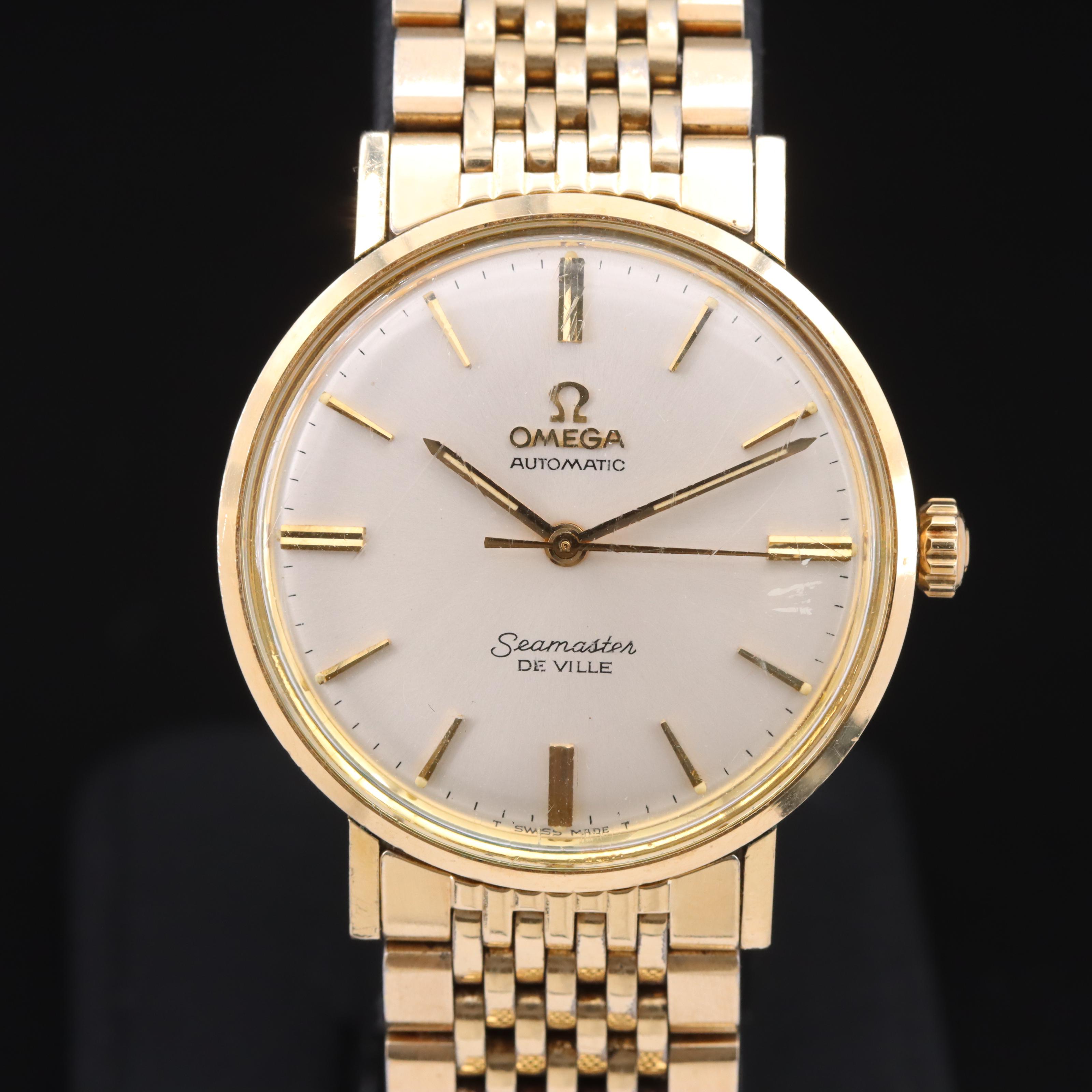 1968 Omega Seamaster DeVille Gold-Filled Automatic Watch