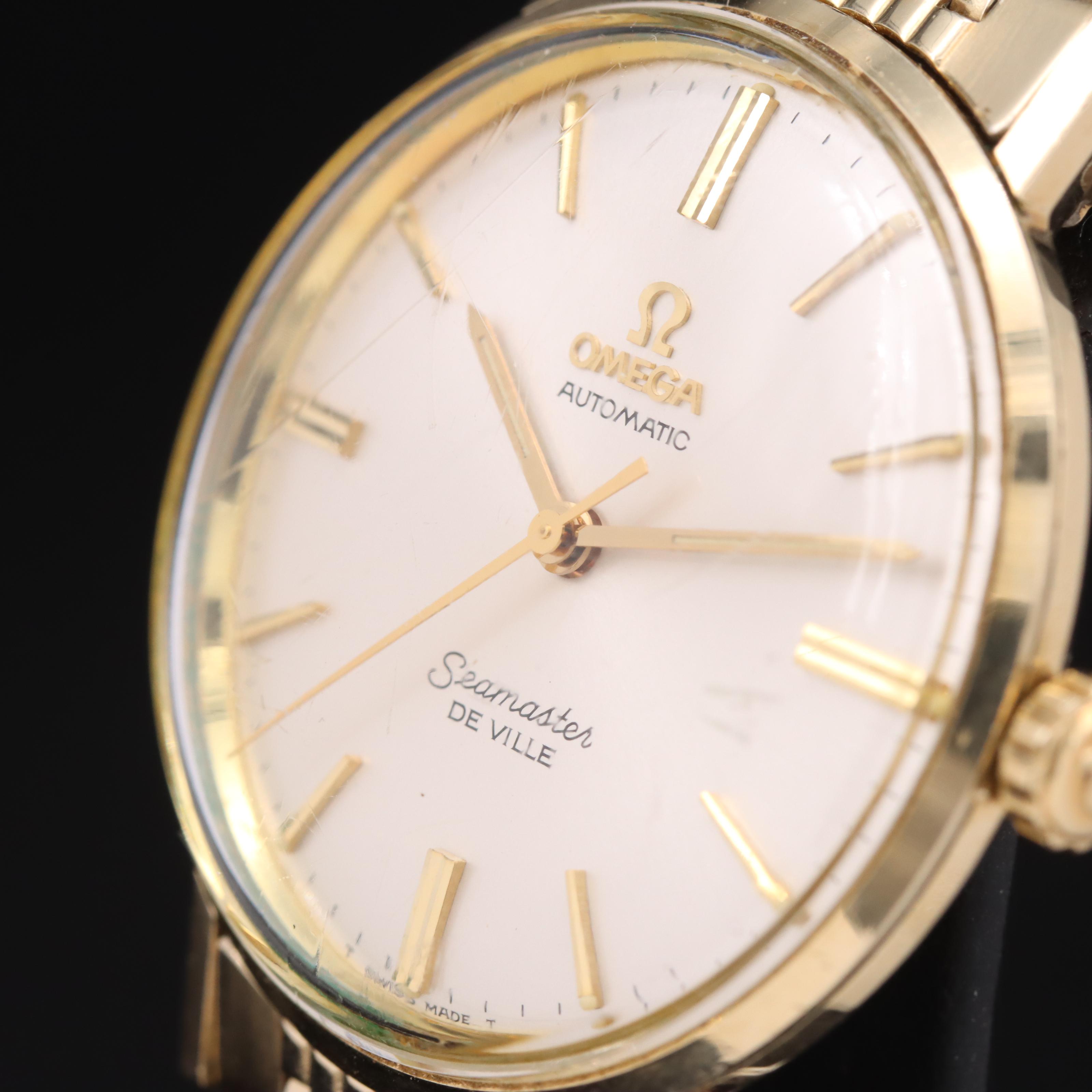 1968 Omega Seamaster DeVille Gold-Filled Automatic Watch