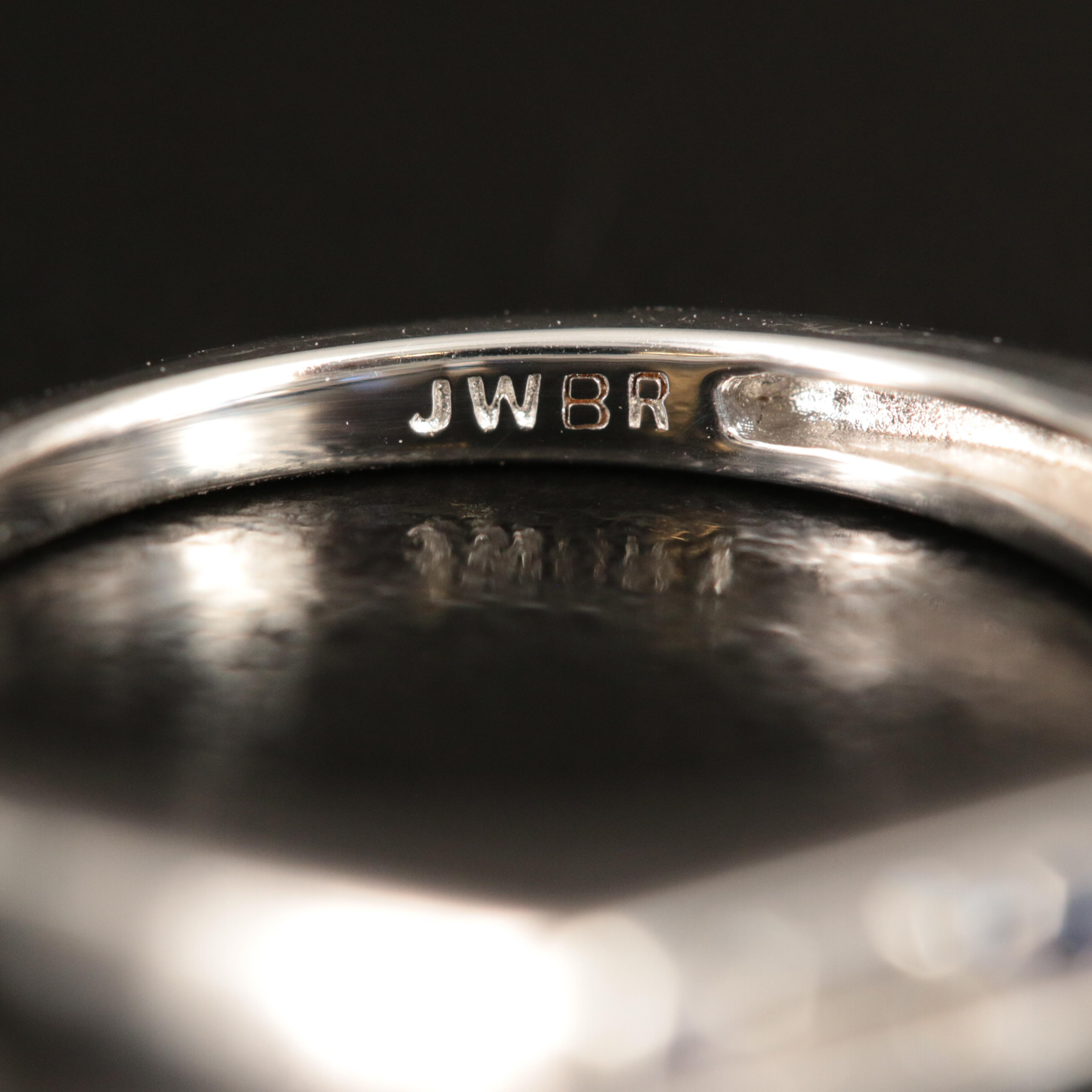 Sterling Sapphire Ring