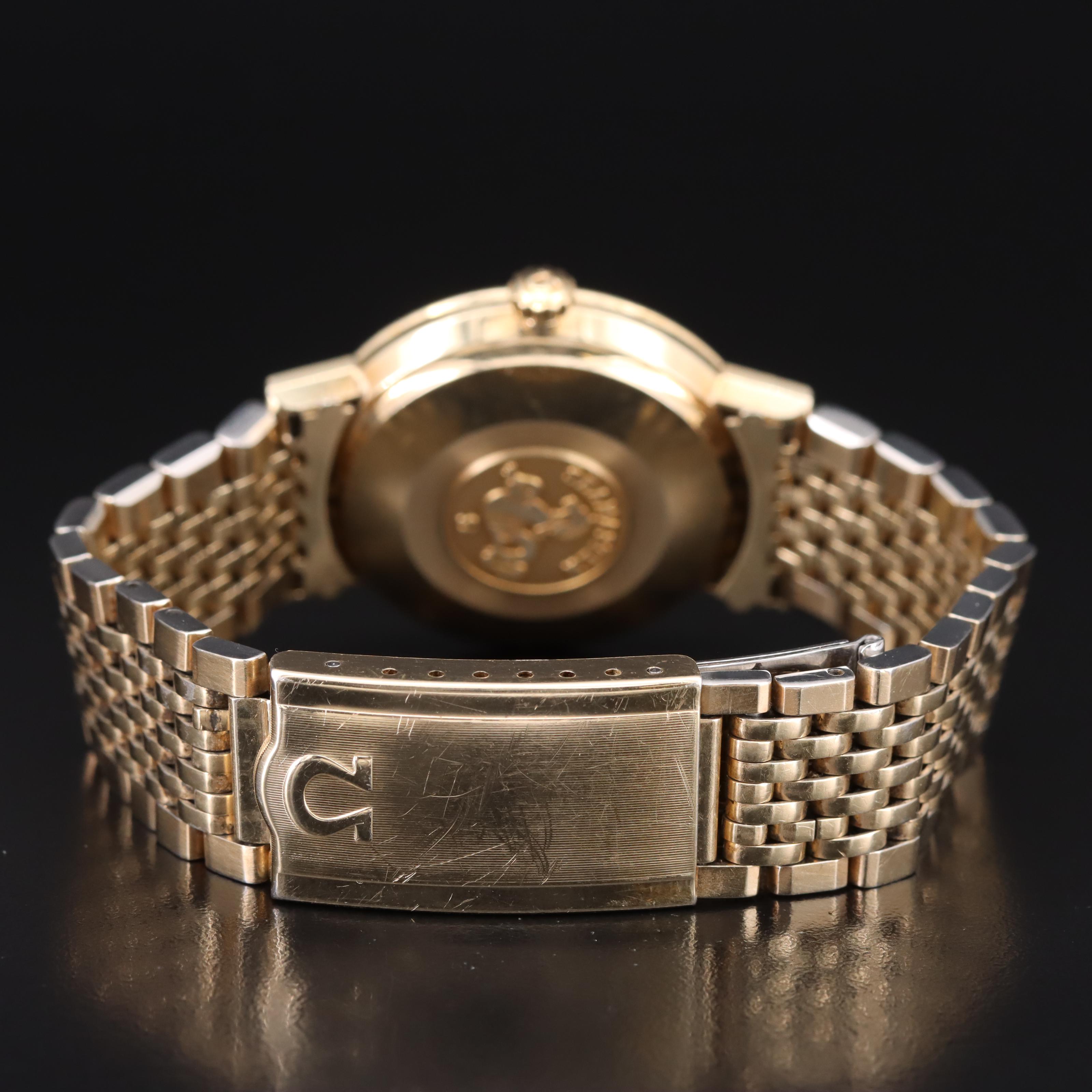 1968 Omega Seamaster DeVille Gold-Filled Automatic Watch