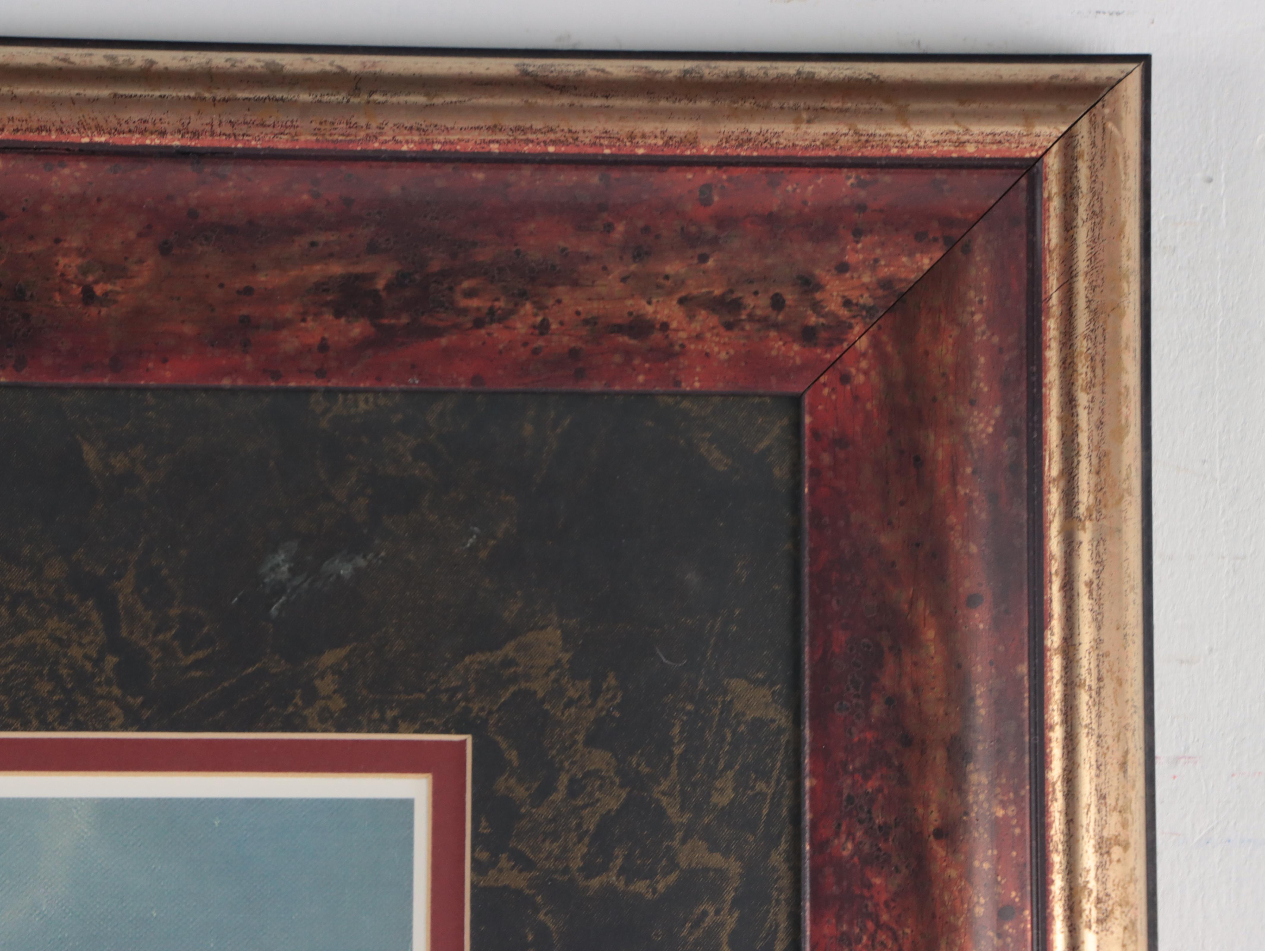 Thomas Kinkade Offset Lithograph "Hyde Street and the Bay, San Francisco"