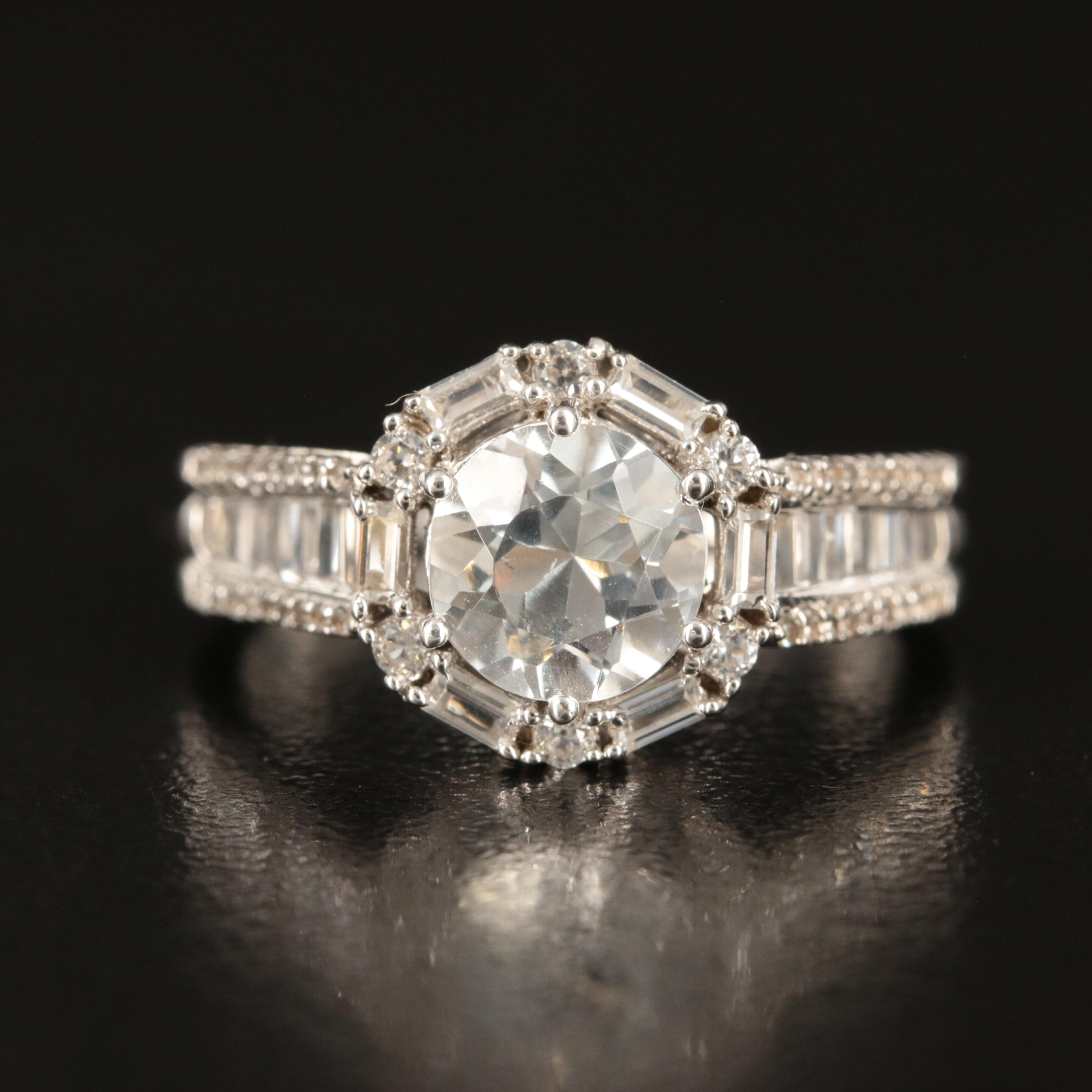 Sterling Topaz Ring