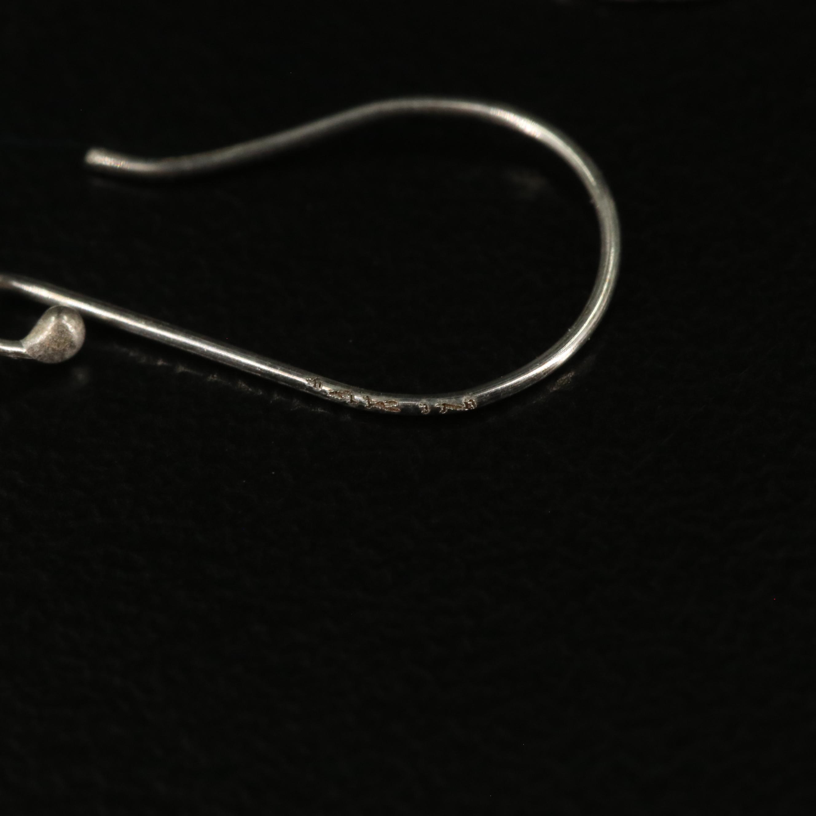 14K Blue Topaz Drop Earrings