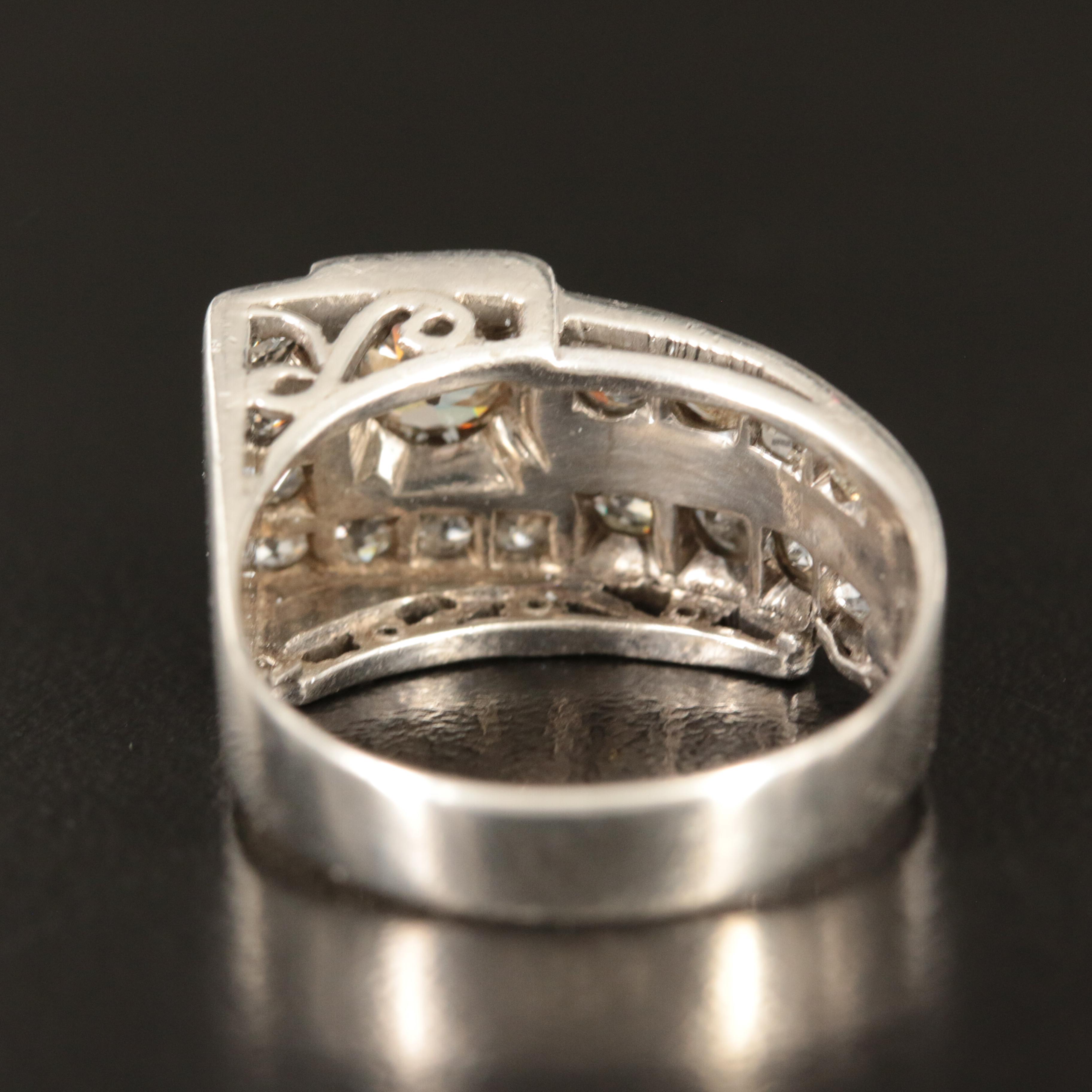 Sterling 1.72 CTW Diamond Ring