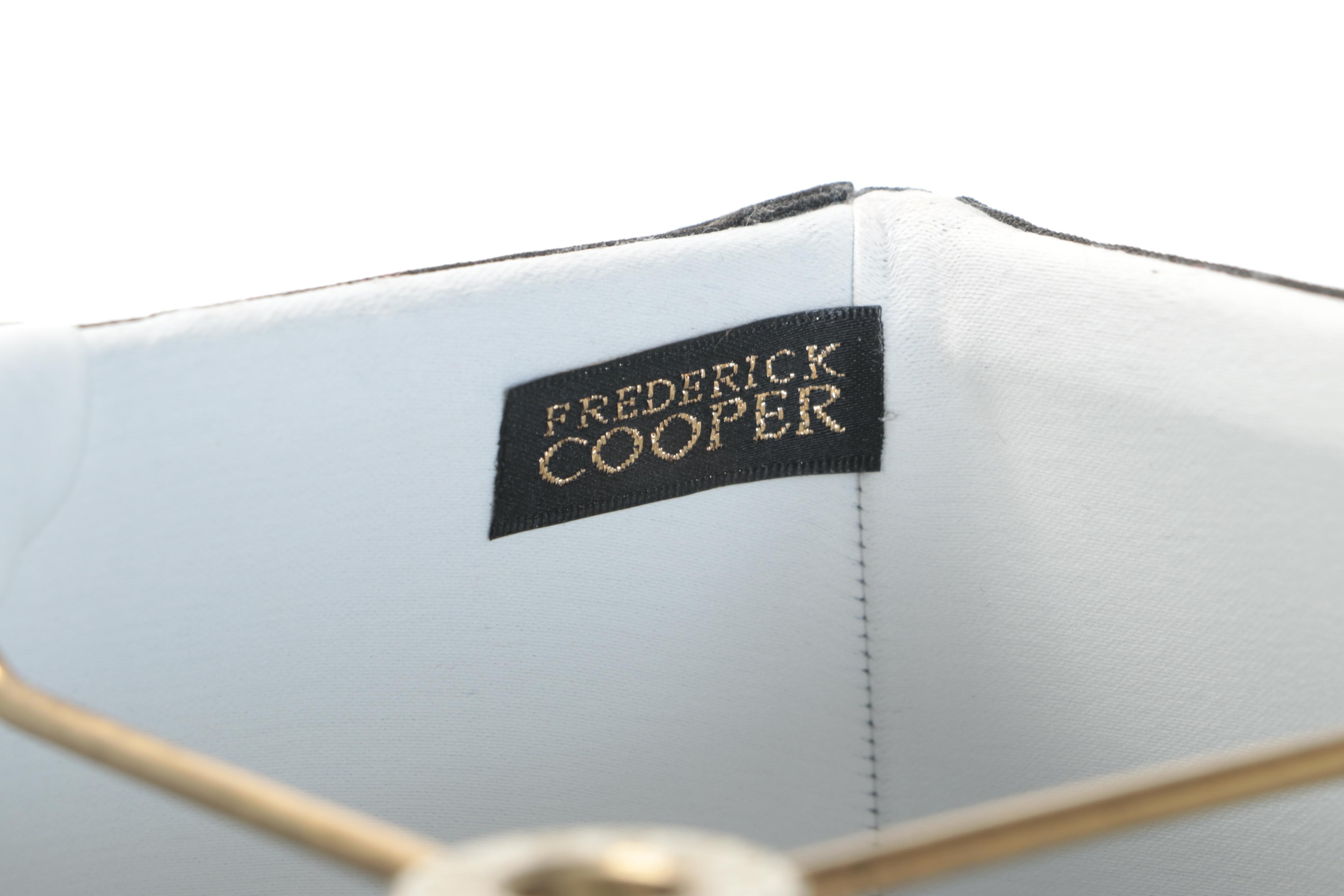 Frederick Cooper Incised Serpentine Stone Table Lamp