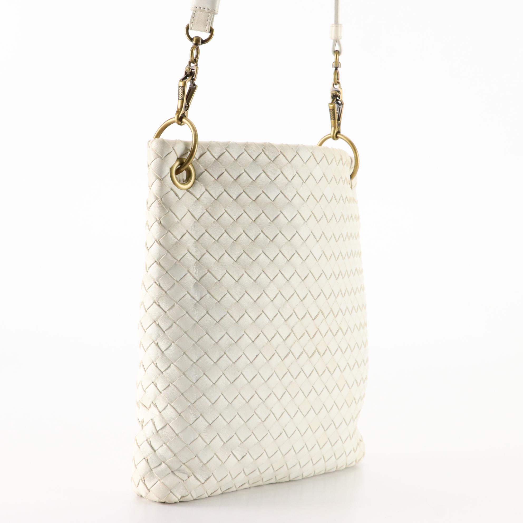 Bottega Veneta Intrecciato Crossbody Bag in Leather
