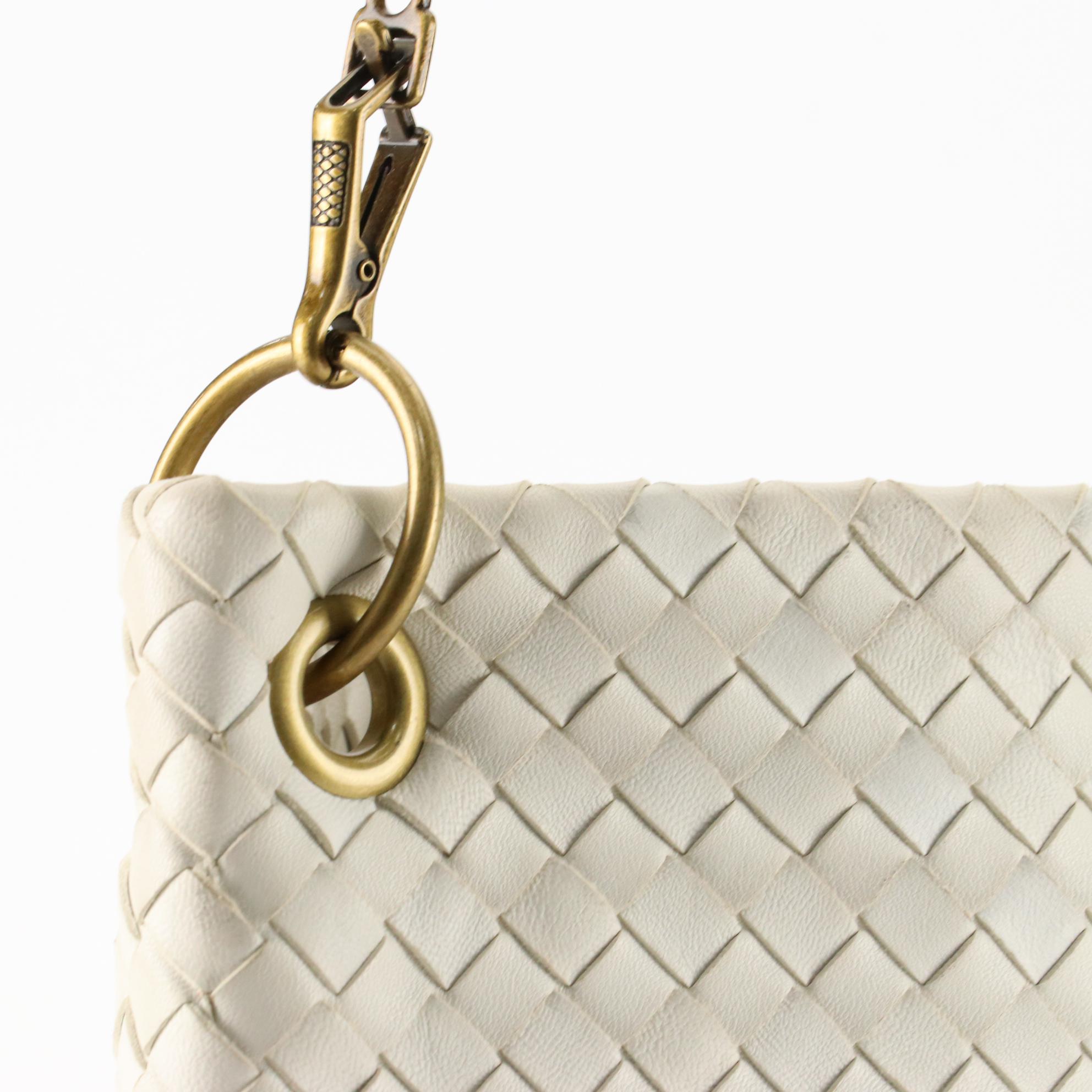 Bottega Veneta Intrecciato Crossbody Bag in Leather