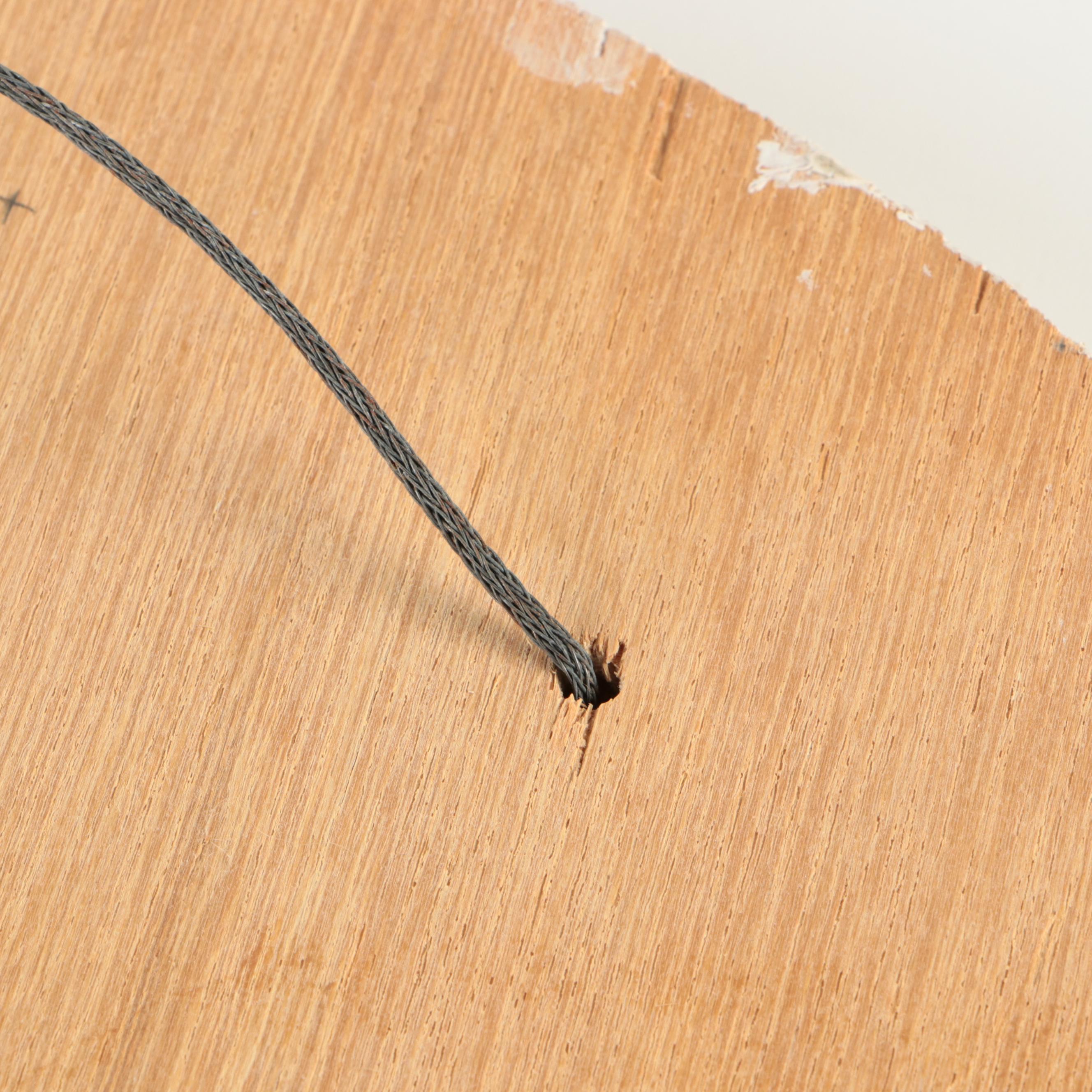 Deborah Hecht Studio Hand-Painted Stoneware Fired Wall Plaque, 1994