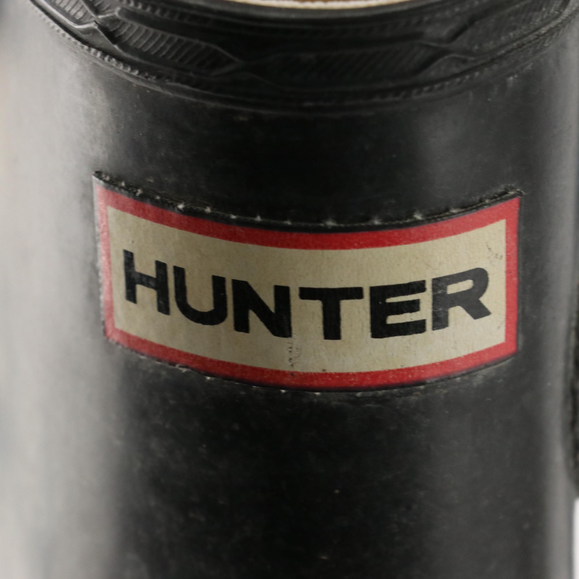 Hunter Tall Black Rain Boots, Sperry Duck Boots, and Men's High-Top Boots