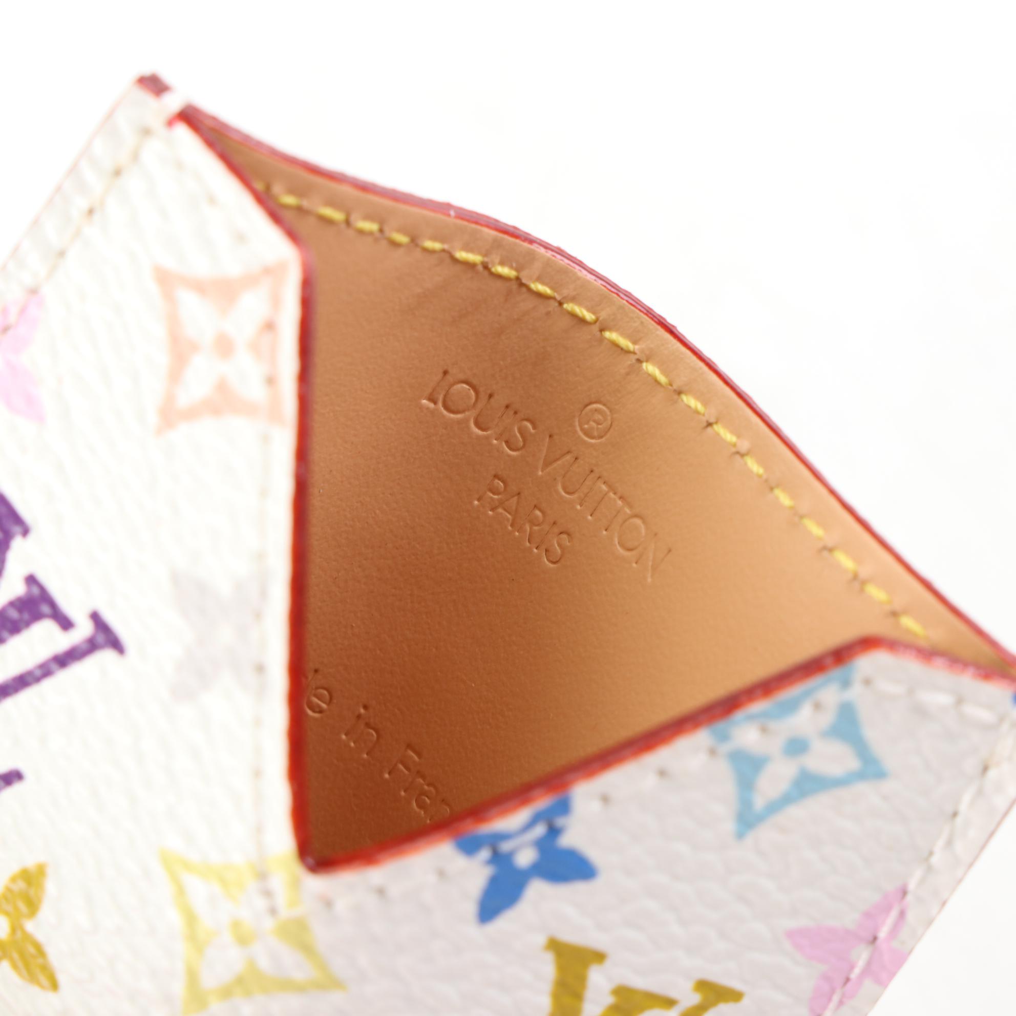 Louis Vuitton x Takashi Murakami Etui Miroir in Monogram Multicolor Canvas